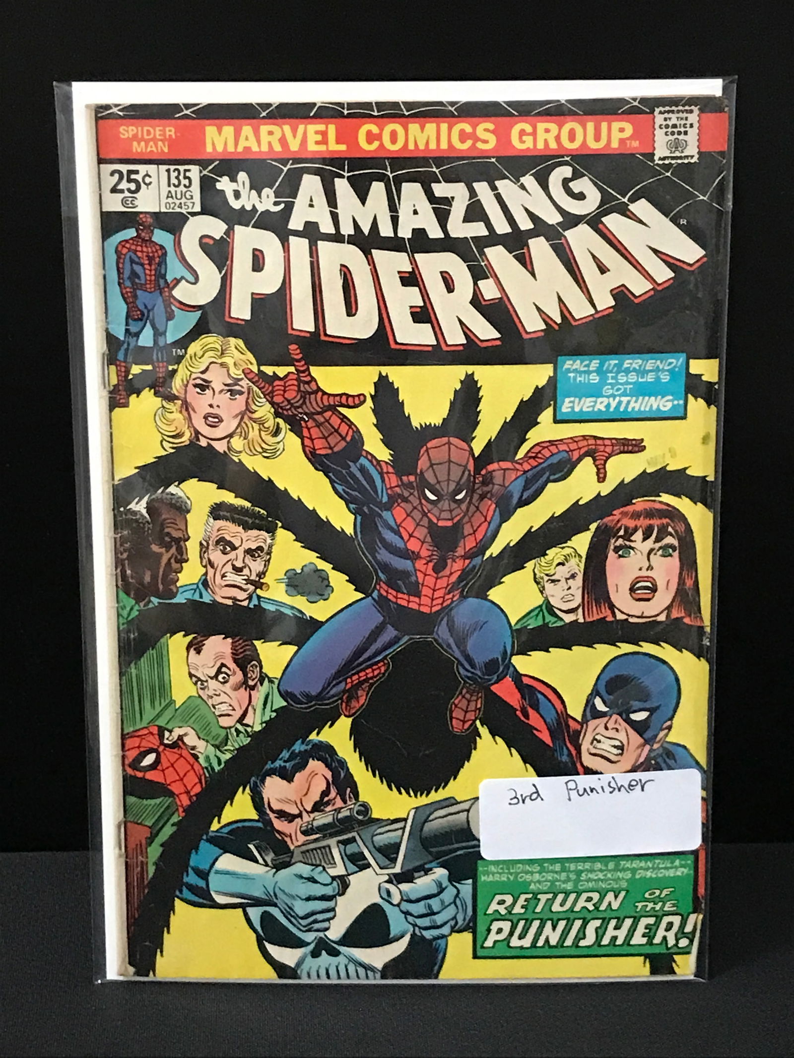 THE AMAZING SPIDERMAN #135 - MARVEL COMICS (1 of 1)