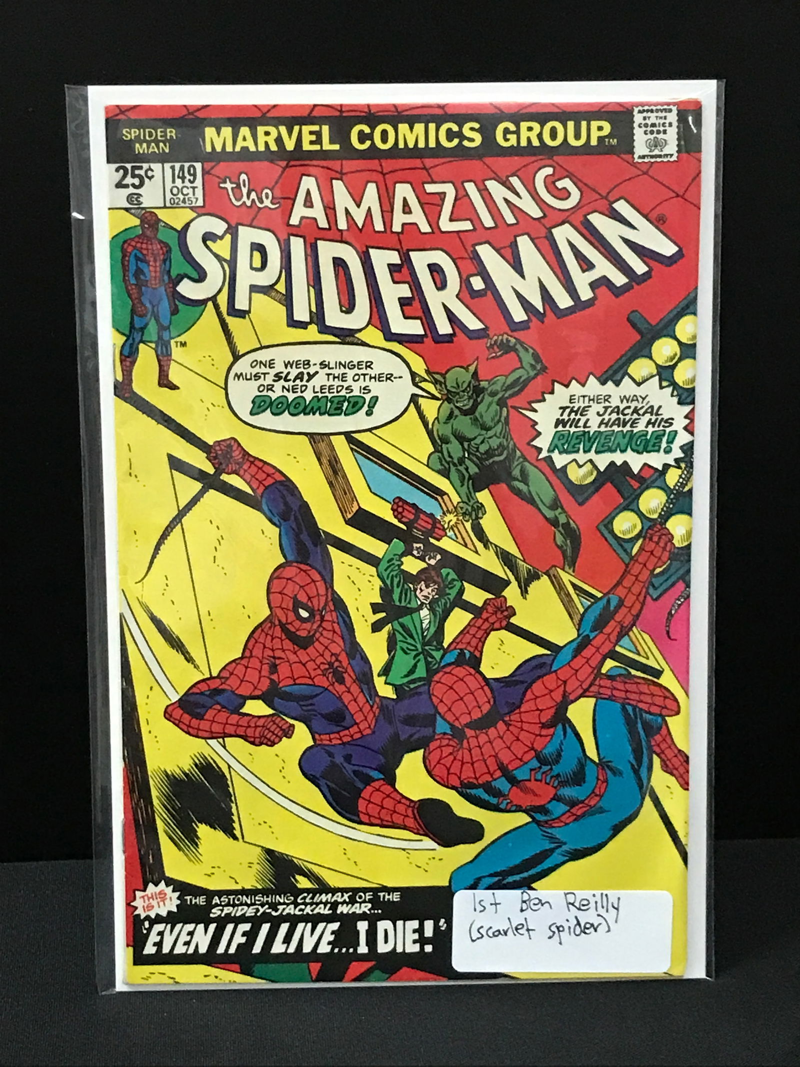 THE AMAZING SPIDERMAN #149 - 1ST BEN REILLY - MARVEL COMICS (1 of 1)