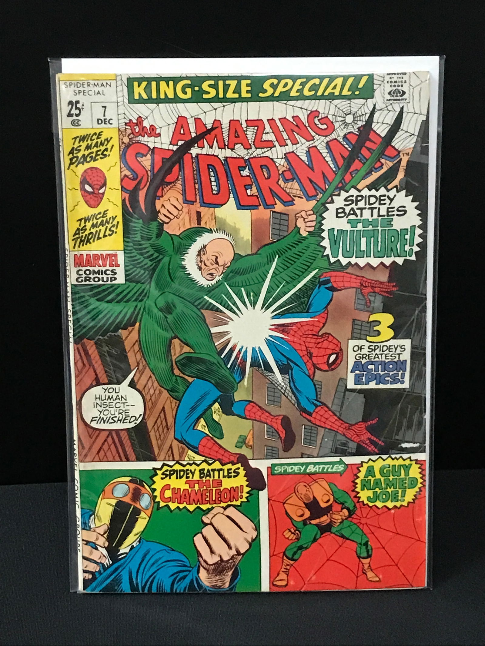 THE AMAZING SPIDERMAN KING SIZED SPECIAL #7 - MARVEL COMICS (1 of 1)