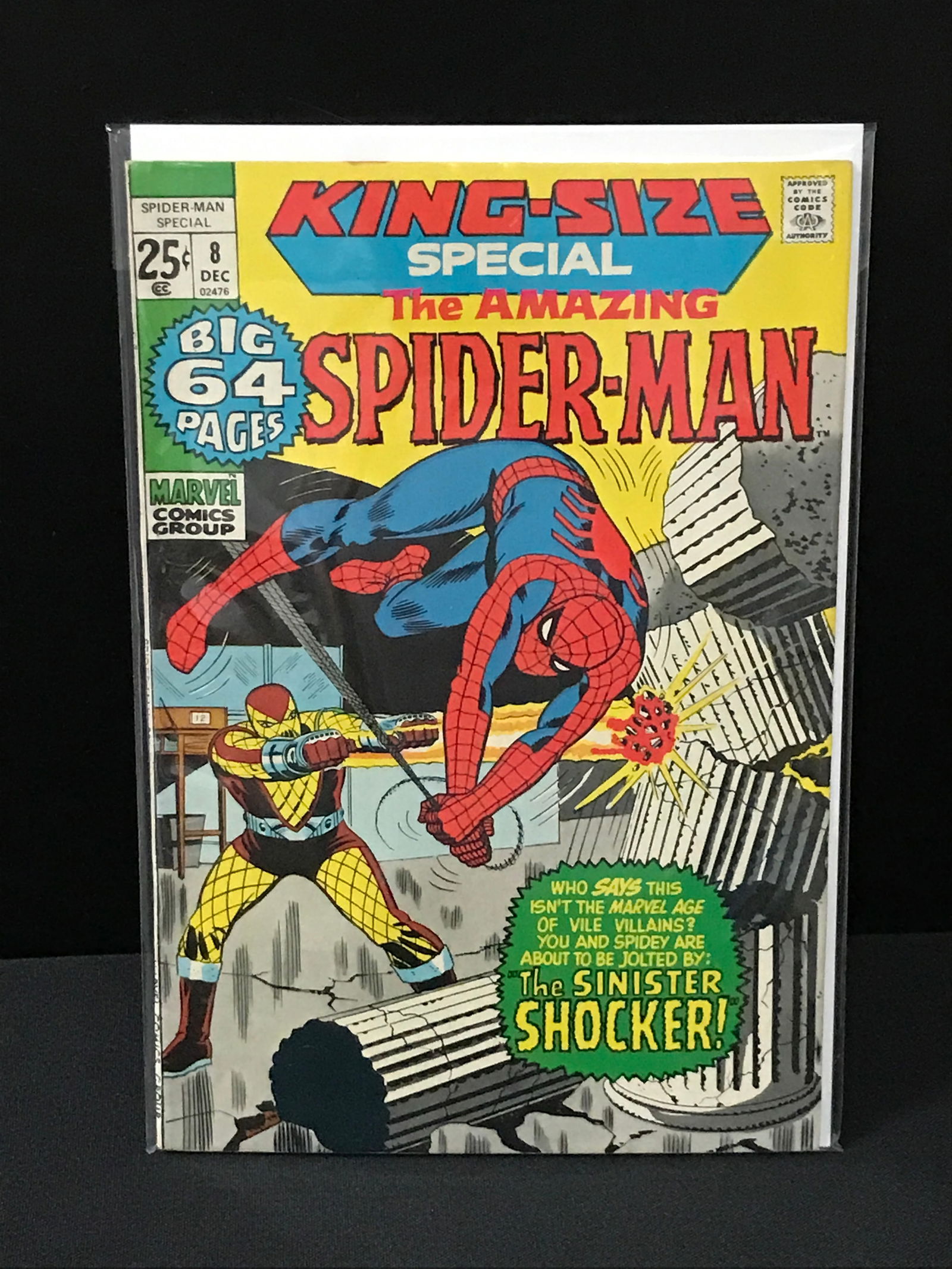 THE AMAZING SPIDERMAN KING SIZED SPECIAL #8 - MARVEL COMICS (1 of 1)