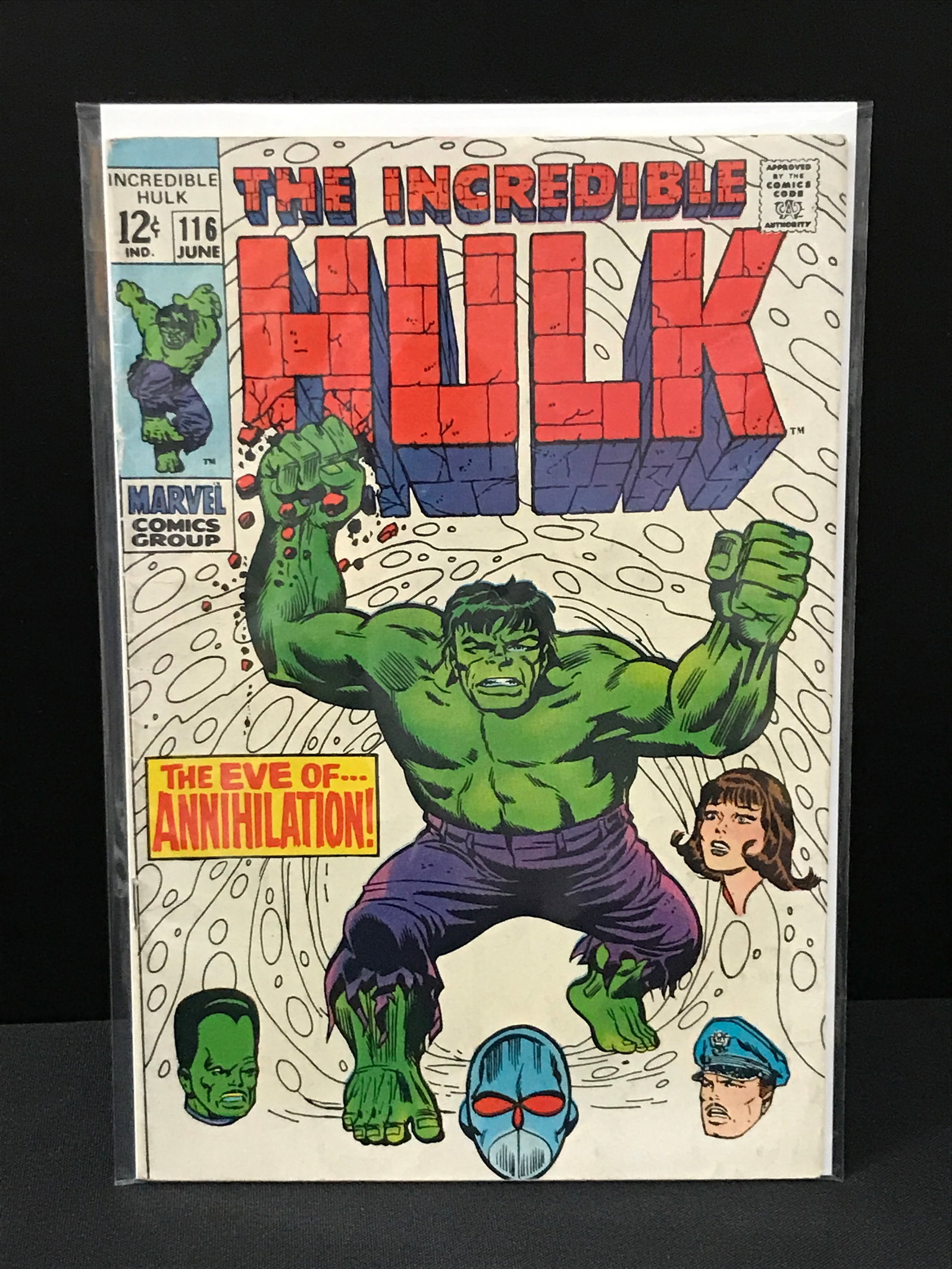 THE INCREDIBLE HULK #116 (MARVEL COMICS): Prices are in Canadian Dollars