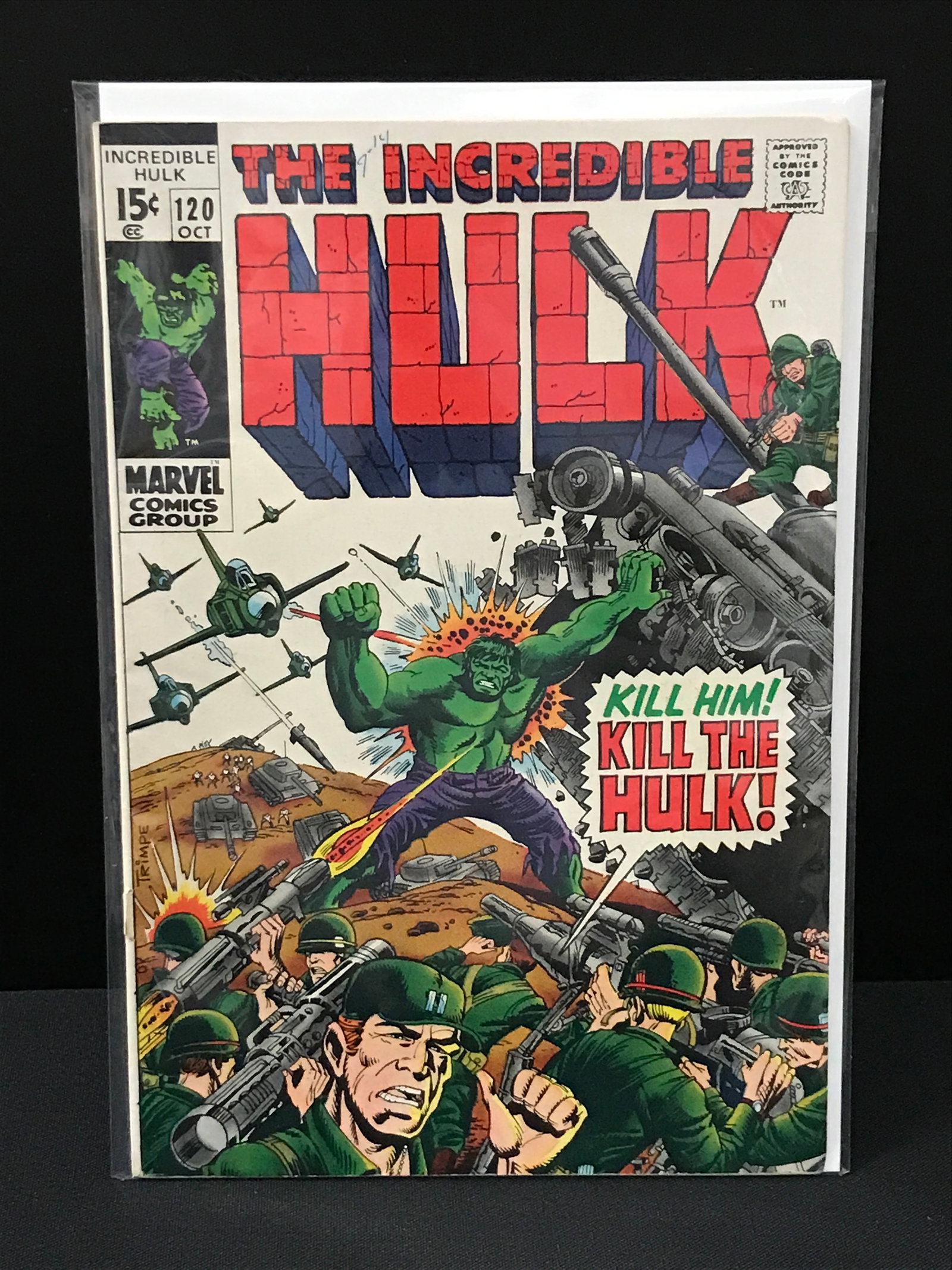 THE INCREDIBLE HULK #120 (MARVEL COMICS): Prices are in Canadian Dollars