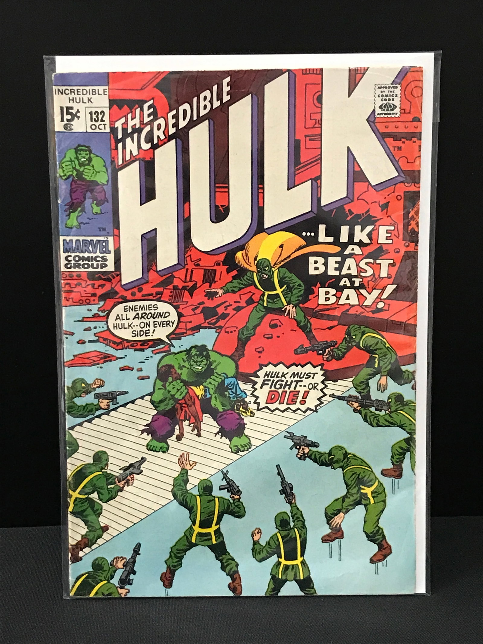 THE INCREDIBLE HULK #132 (MARVEL COMICS): Prices are in Canadian Dollars
