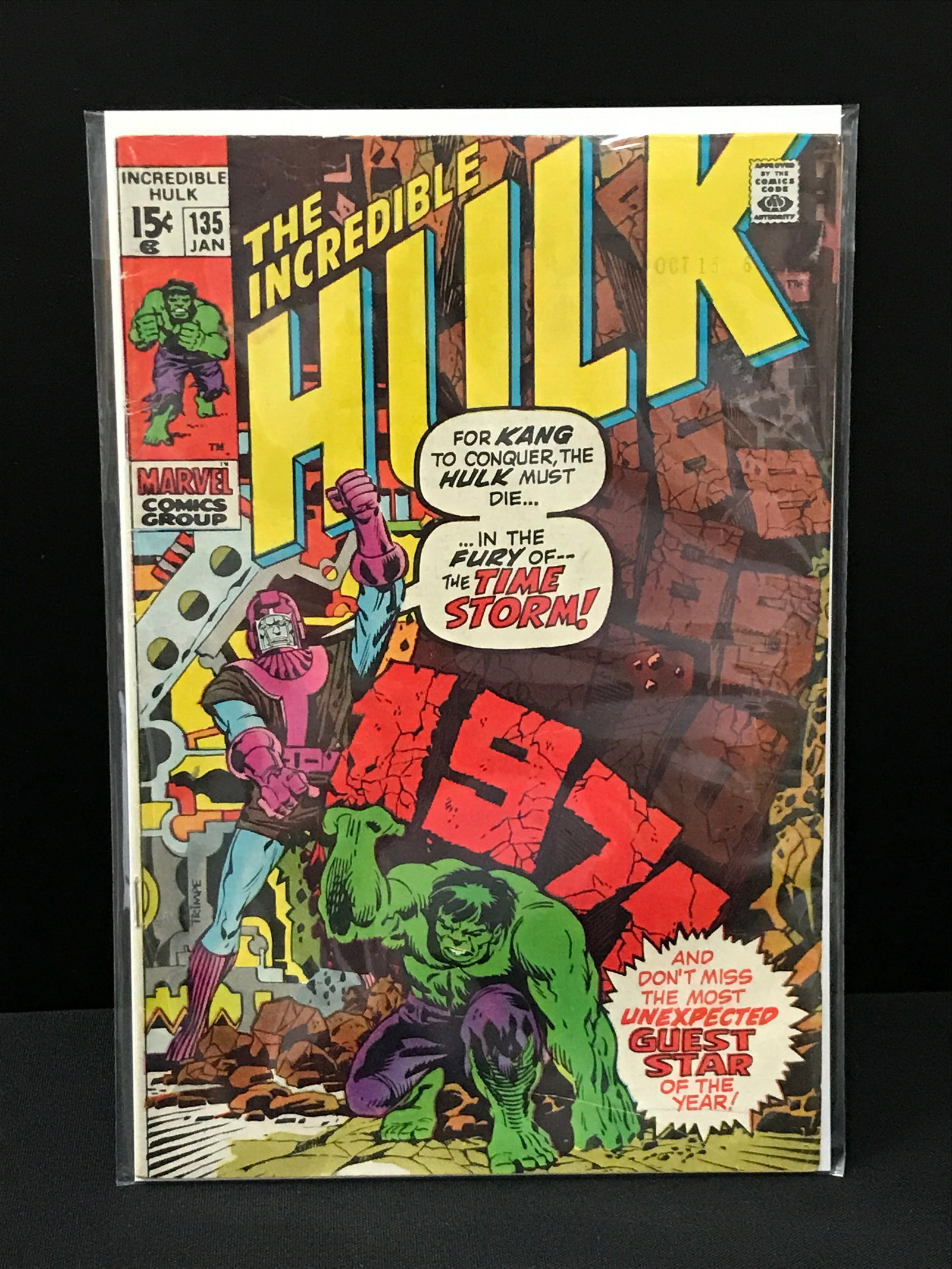THE INCREDIBLE HULK #135 (MARVEL COMICS): Prices are in Canadian Dollars