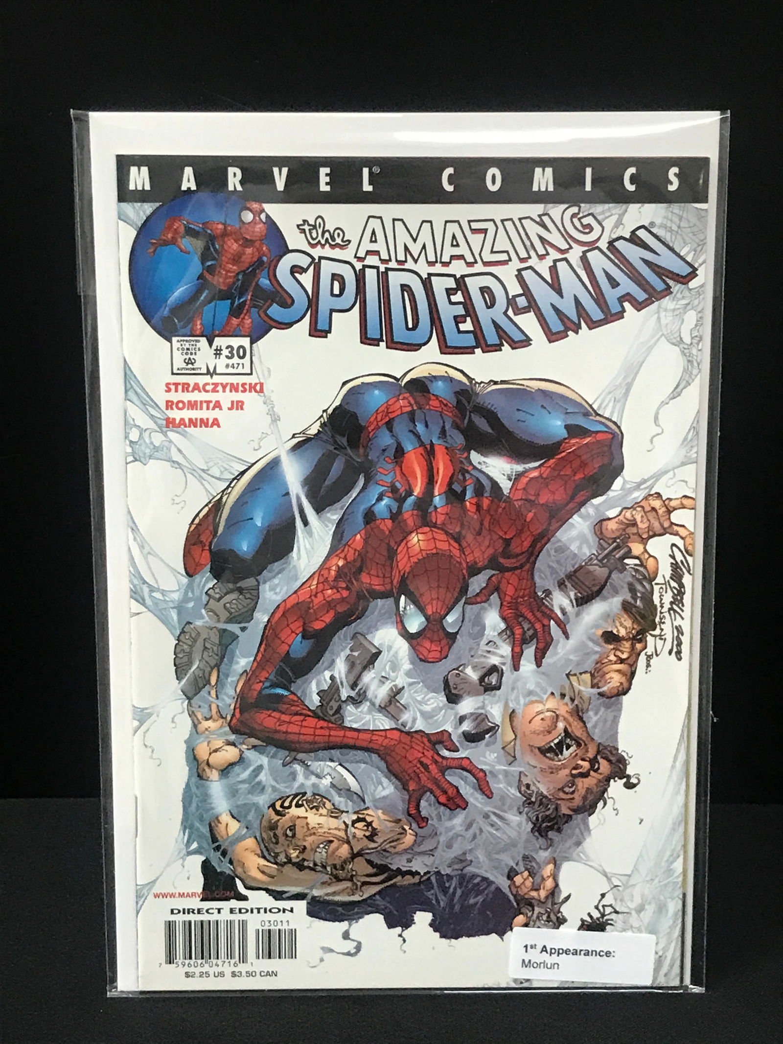 THE AMAZING SPIDERMAN #30 1ST APPEARANCE MORLUN - MARVEL COMICS (1 of 1)