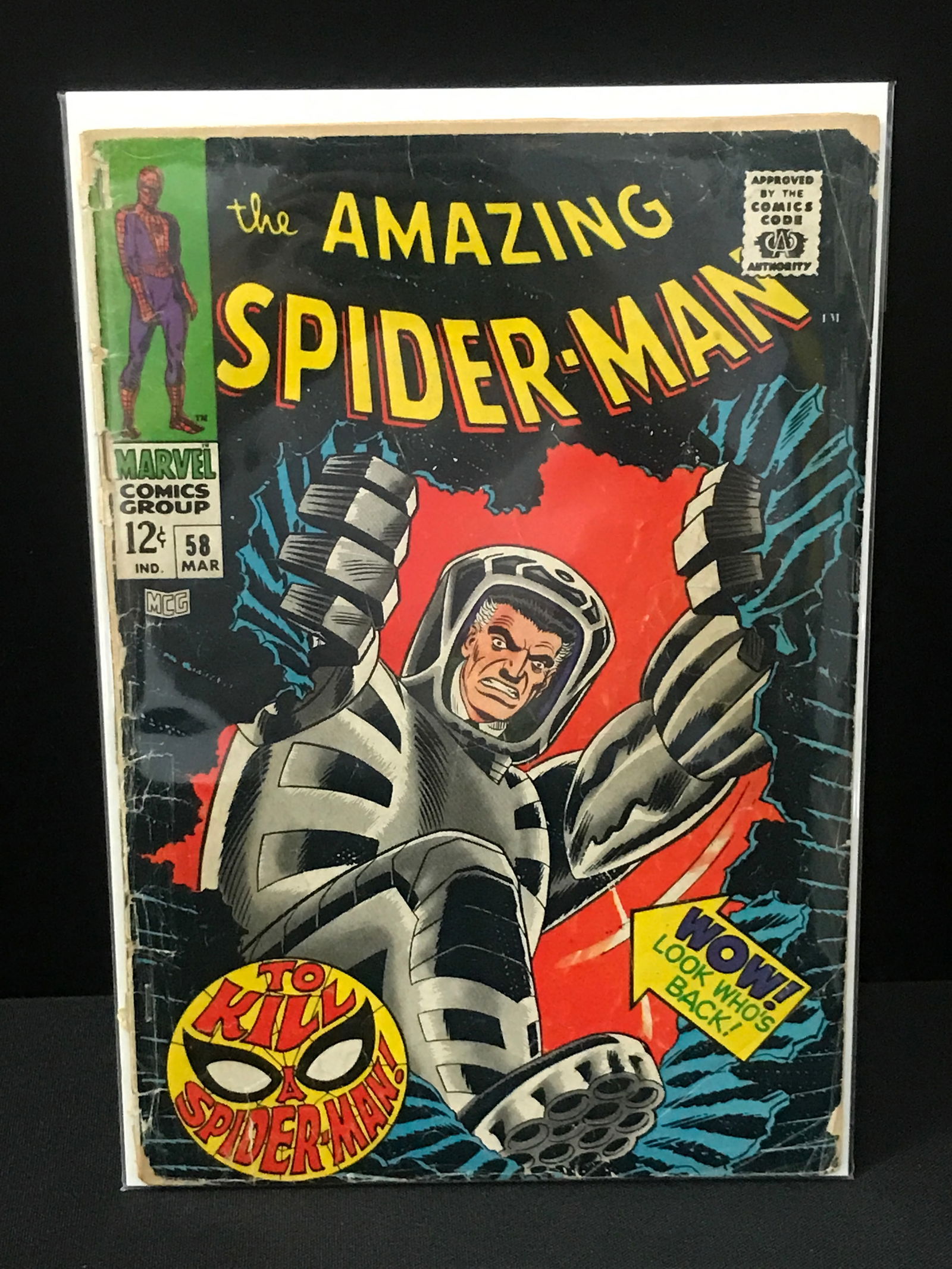 THE AMAZING SPIDERMAN #58 - MARVEL COMICS (1 of 1)