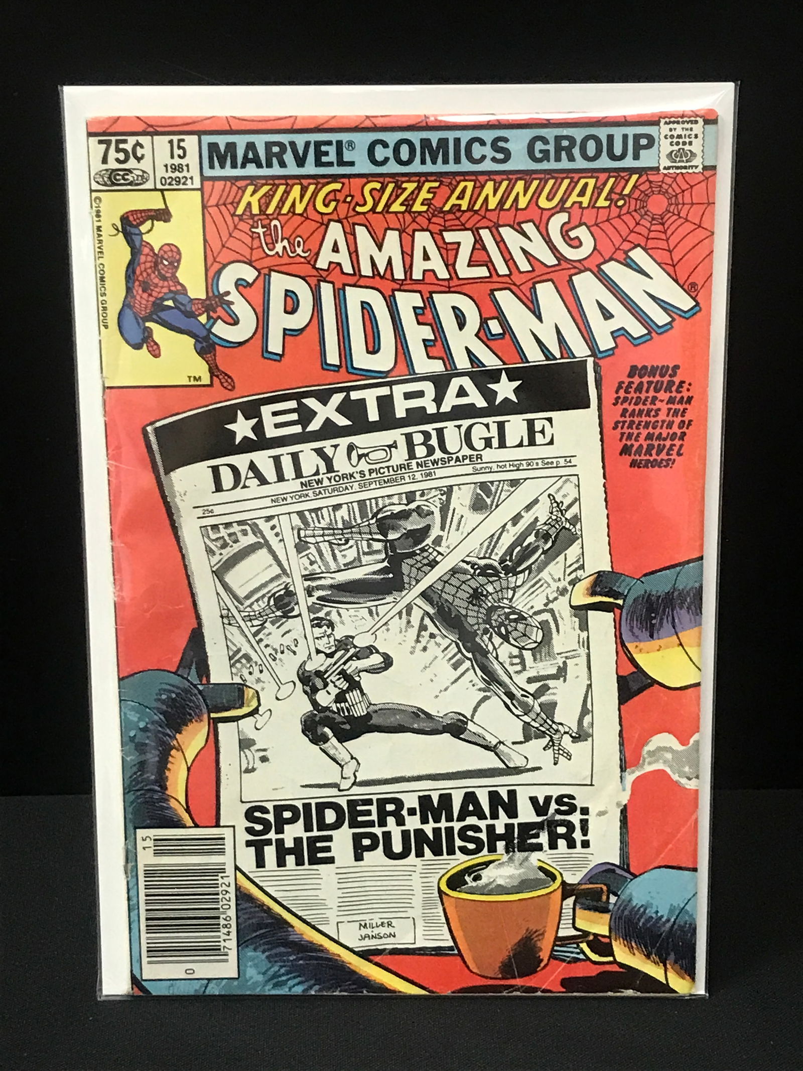 THE AMAZING SPIDERMAN KING SIZED ANNUAL #15 - MARVEL COMICS (1 of 1)
