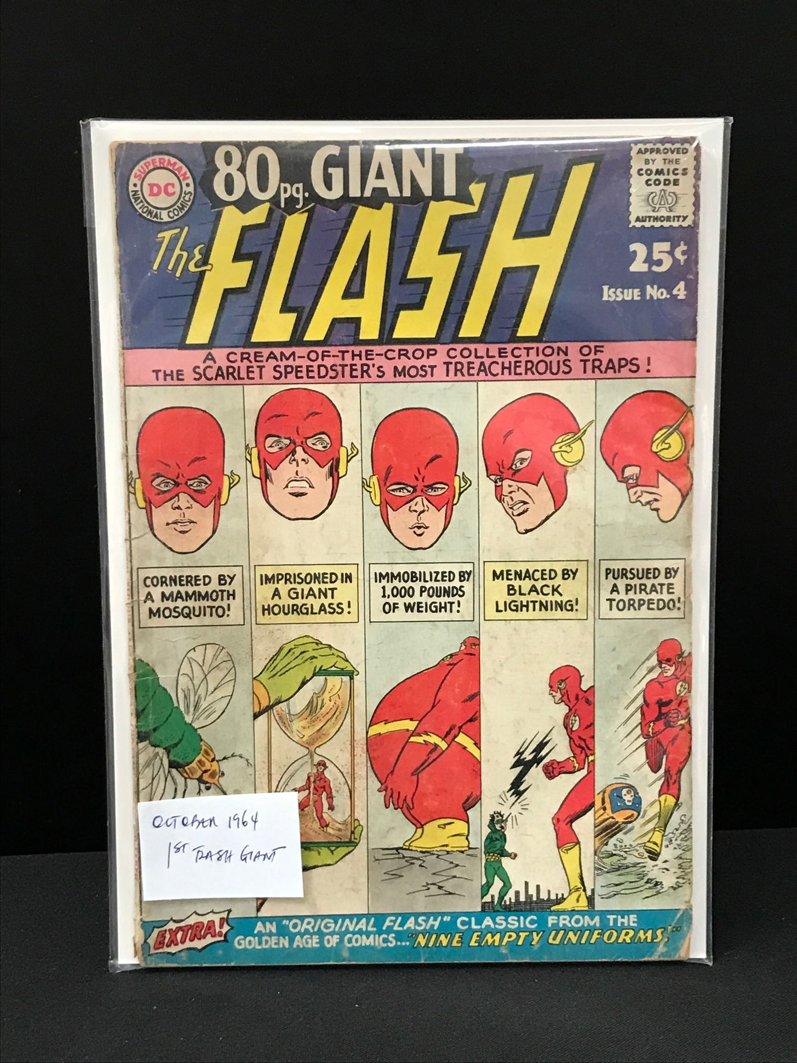 DC COMICS NO.4 THE FLASH (1 of 1)