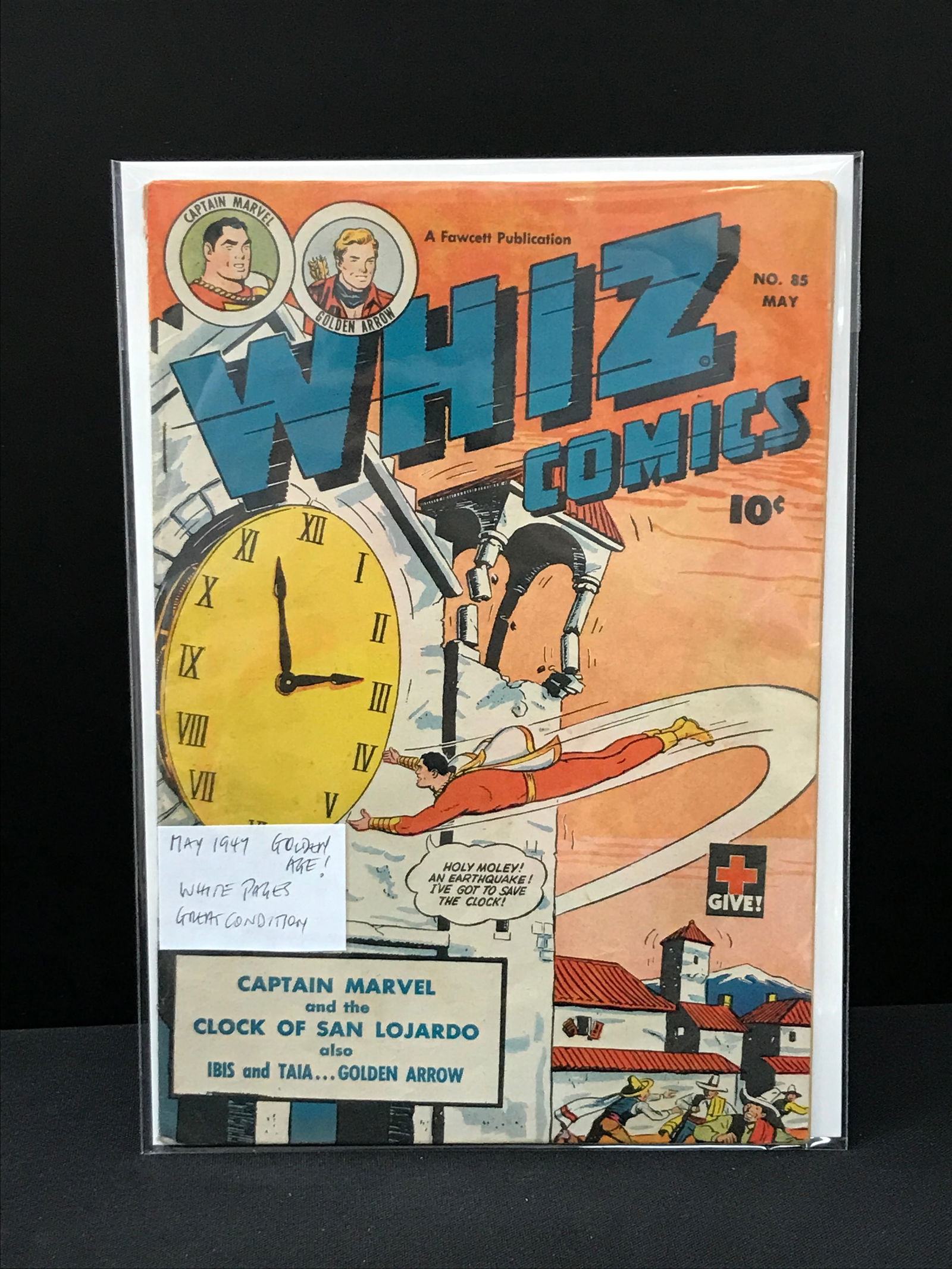 FAWCETT COMICS NO.85 WHIZ COMICS (1 of 1)