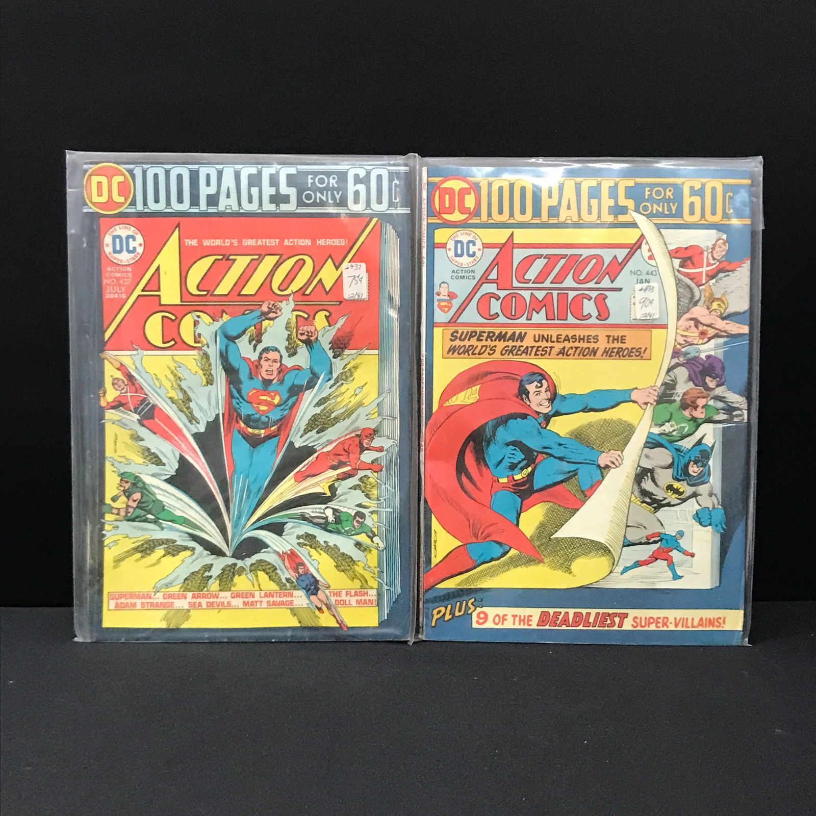 LOT OF 2 ACTION COMICS (DC COMICS) (1 of 1)