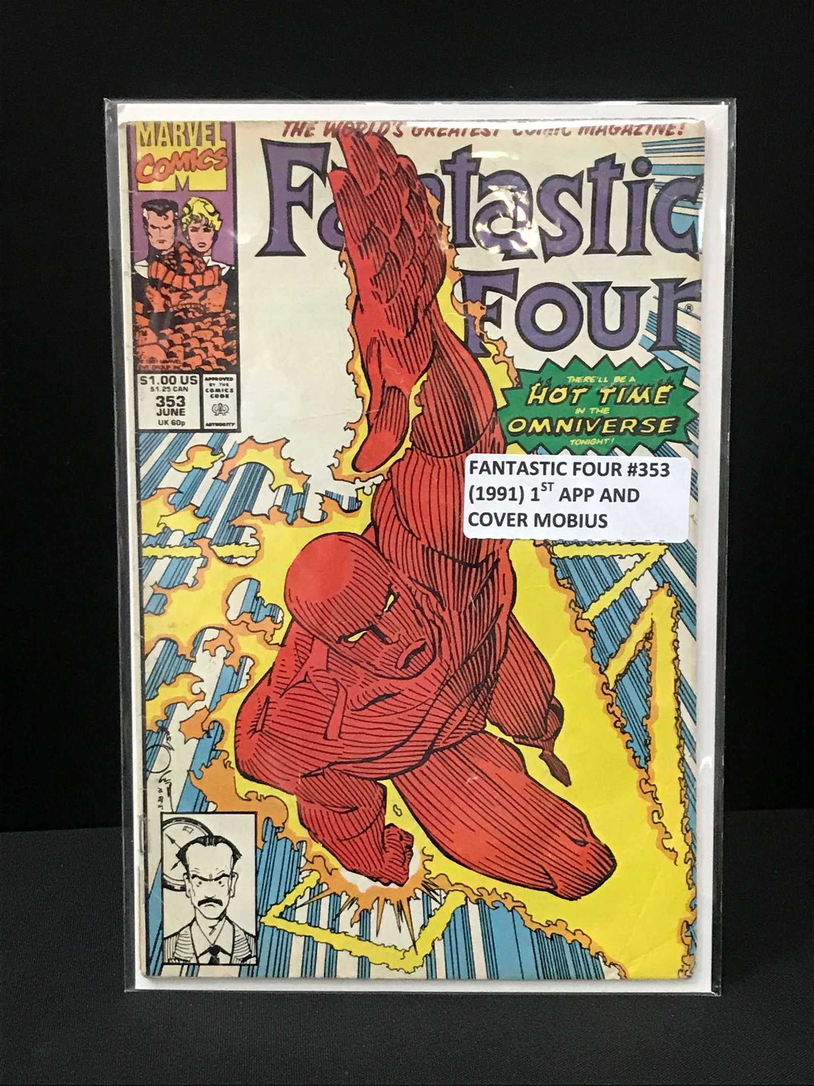 THE FANTASTIC FOUR #353 1ST MOBIUS - MARVEL COMICS: Prices are in Canadian dollars