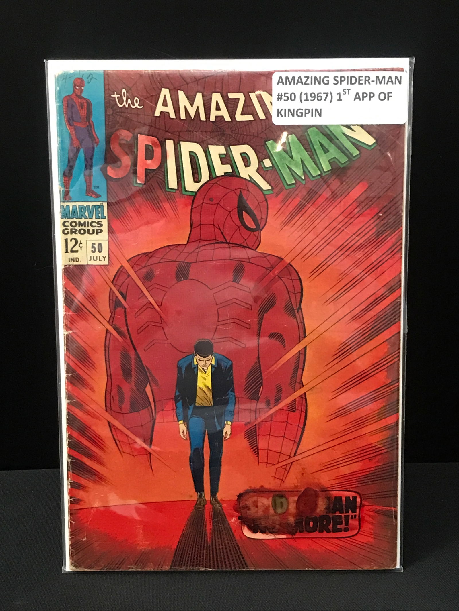 THE AMAZING SPIDERMAN #50 - 1ST APPEARANCE OF KINGPIN - MARVEL COMICS (1 of 1)