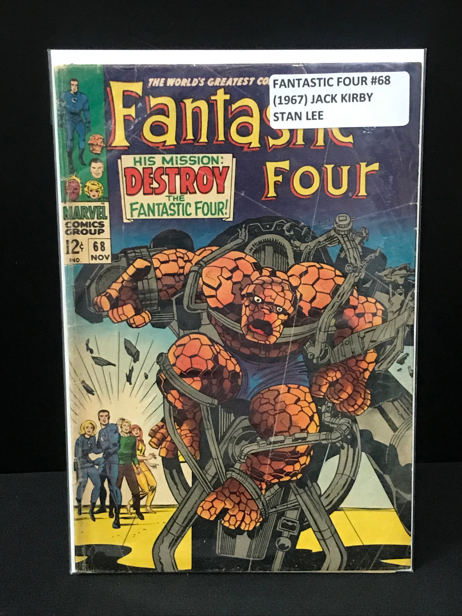MARVEL COMICS NO.68 FANTASTIC FOUR: Prices are in Canadian dollars