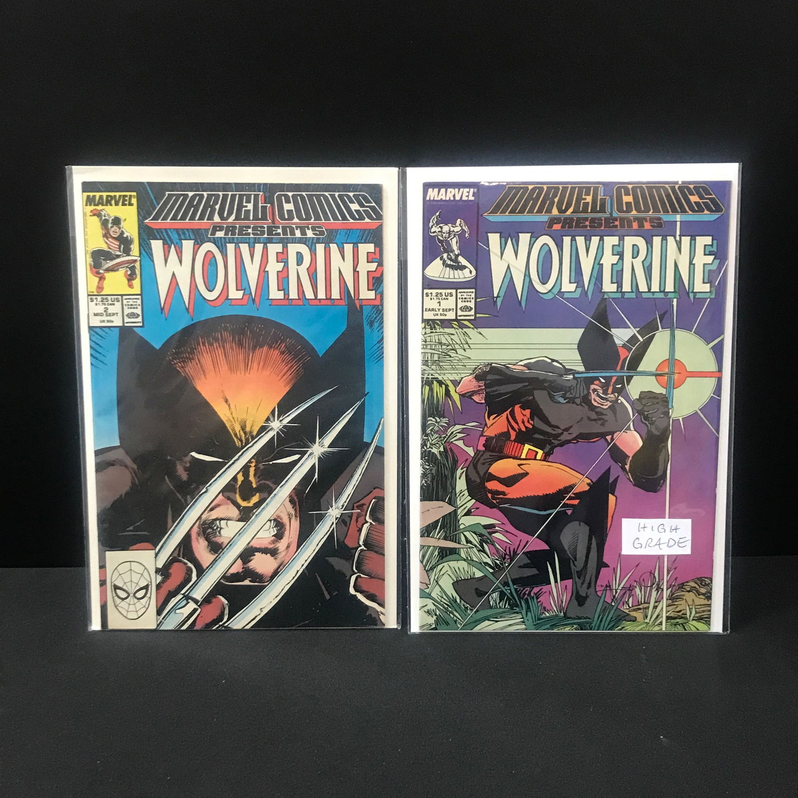 LOT OF 2 WOLVERINE COMICS NO.1 AND NO.2 (MARVEL COMICS) (1 of 1)
