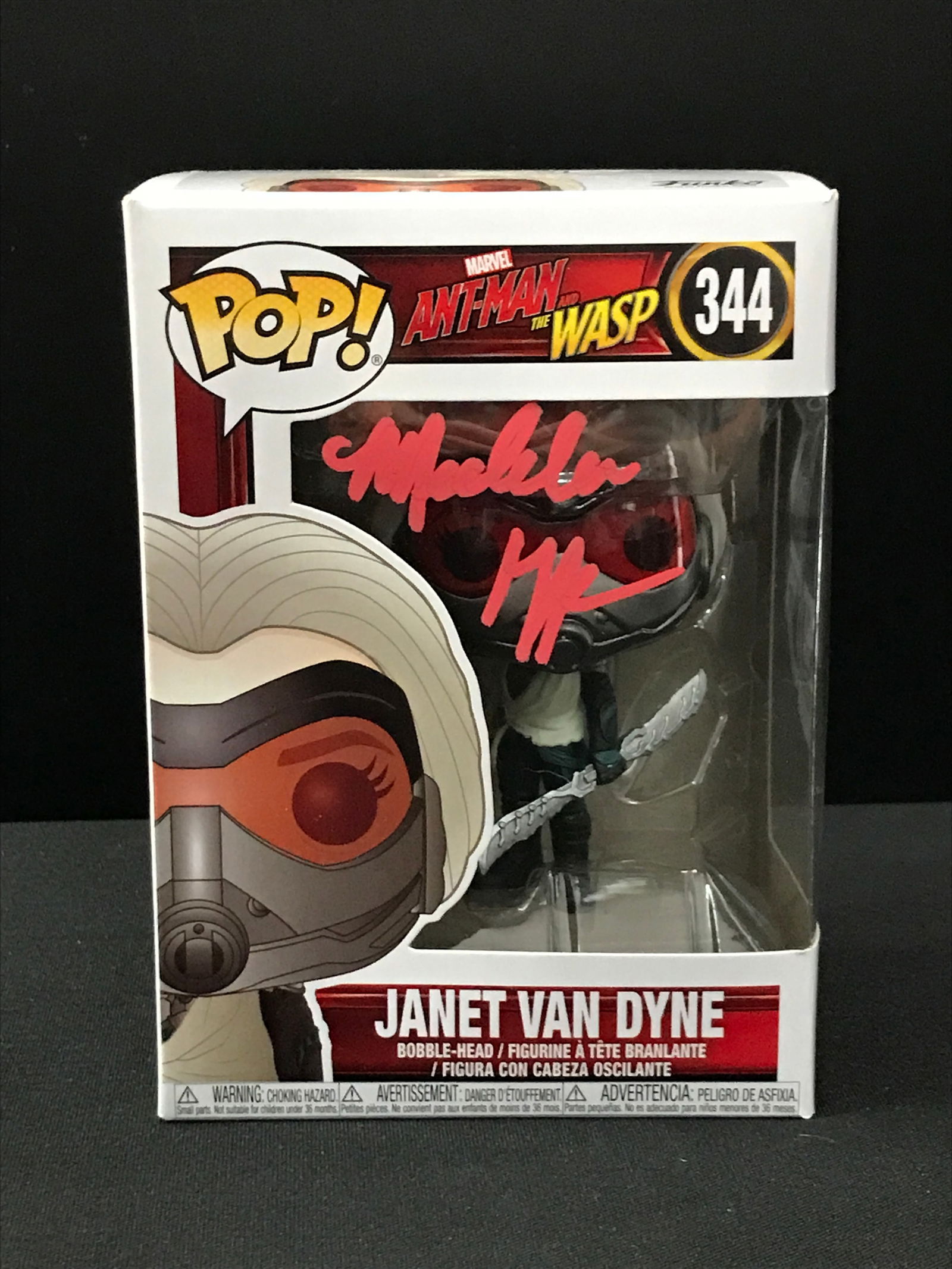 MICHELLE PFEIFFER SIGNED FUNKO POP - KB COA (1 of 1)