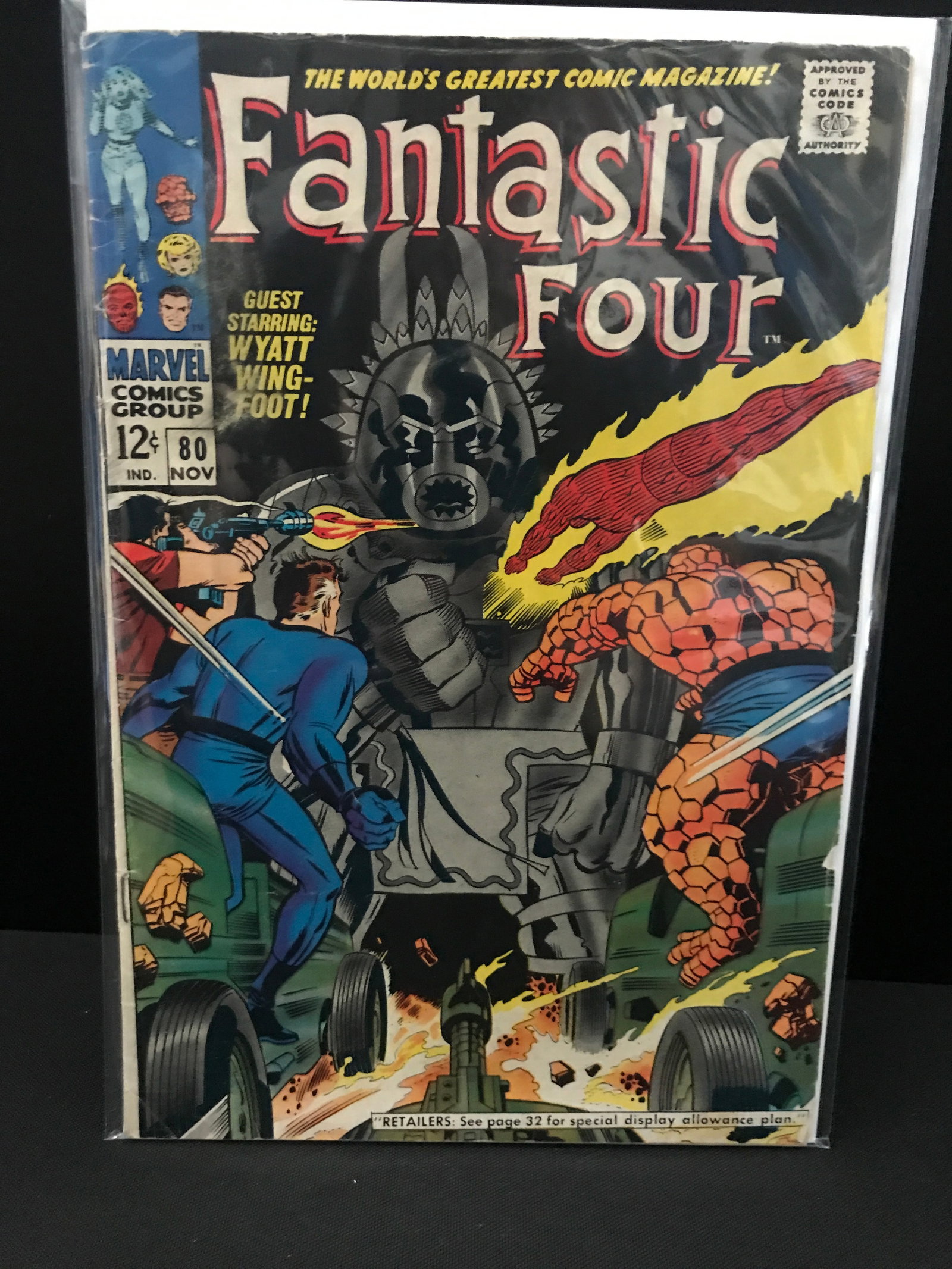 MARVEL COMICS NO.80 FANTASTIC FOUR: Prices are in Canadian dollars