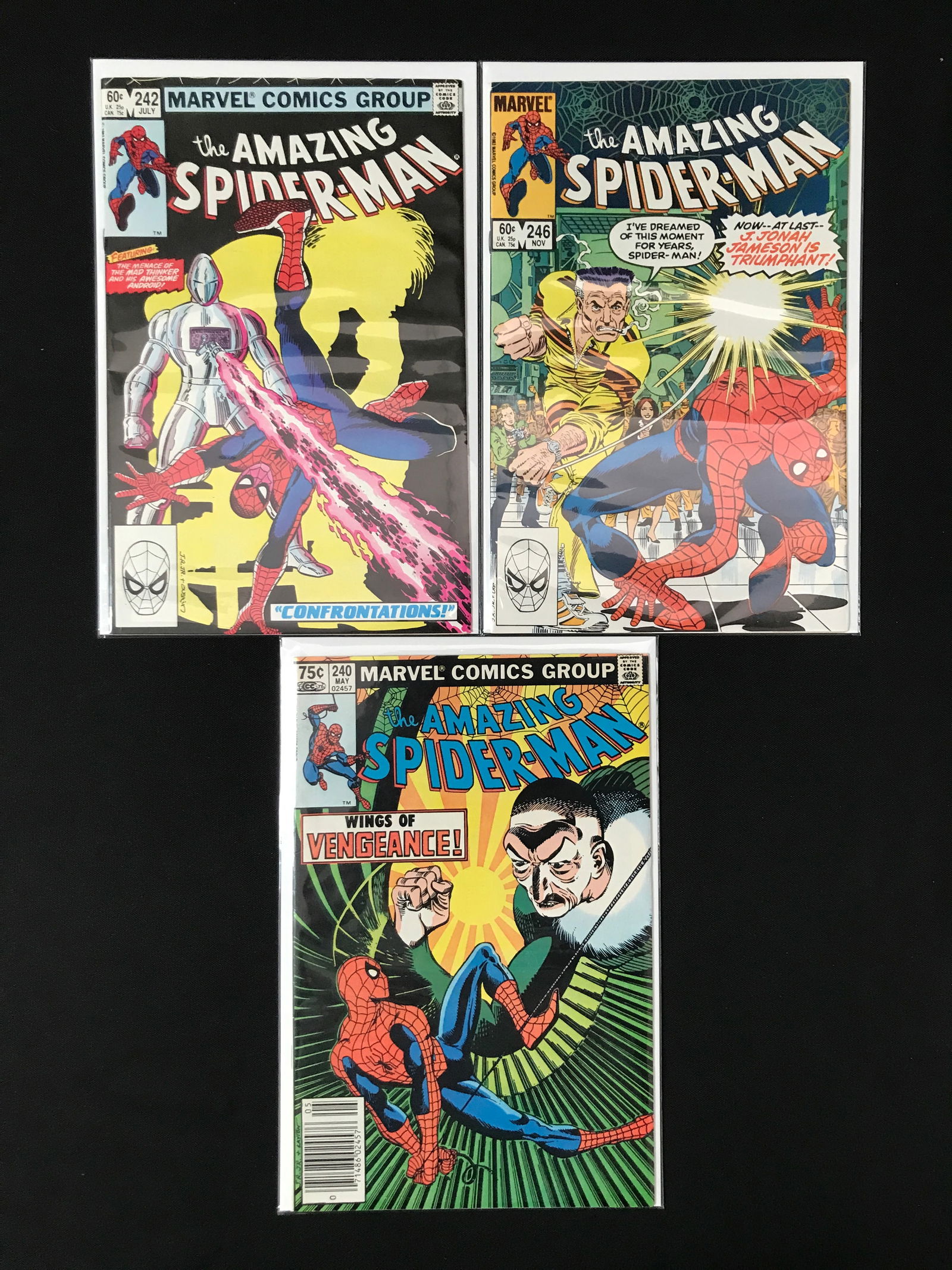 LOT OF 3 SPIDERMAN COMICS (MARVEL COMICS) (1 of 1)