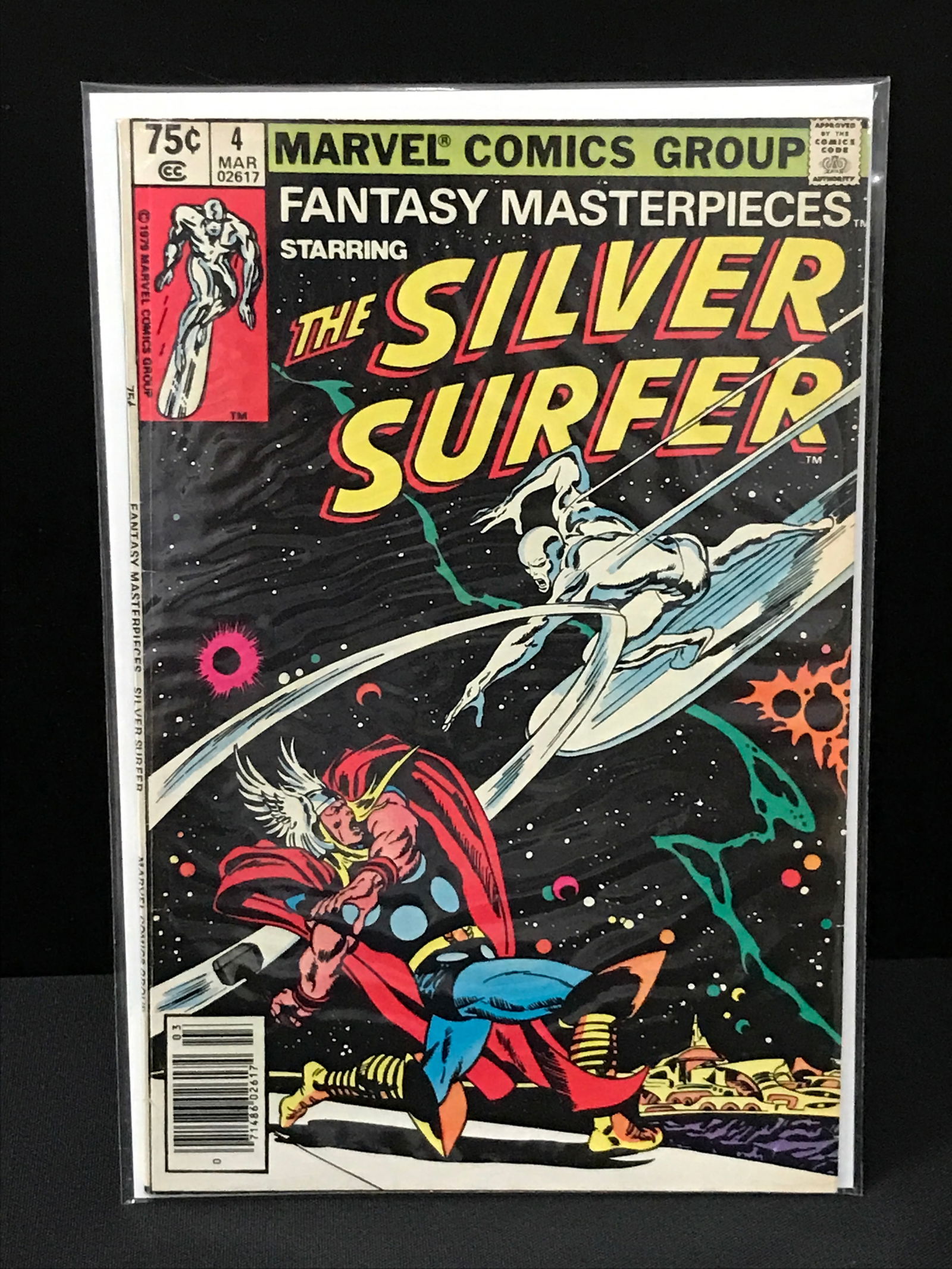 MARVEL COMICS NO.4 THE SILVER SURFER (1 of 1)