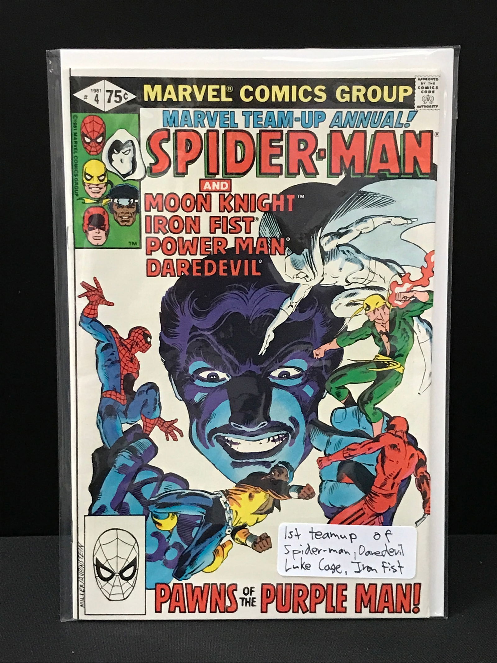 MARVEL COMICS NO.4 MARVEL TEAM UP (1 of 1)