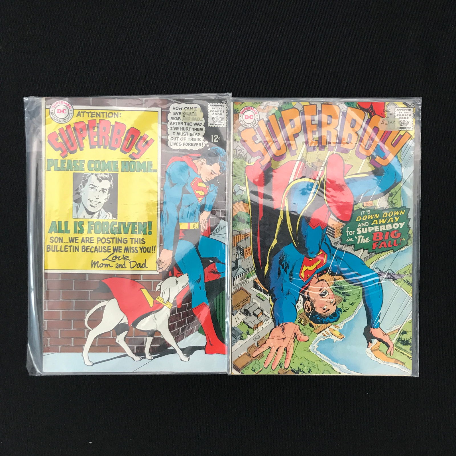 LOT OF 2 SUPERBOY COMICS (DC COMICS) (1 of 1)