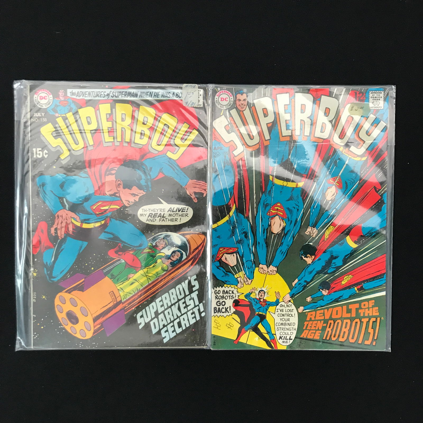 LOT OF 2 SUPERBOY COMICS (DC COMICS) (1 of 1)