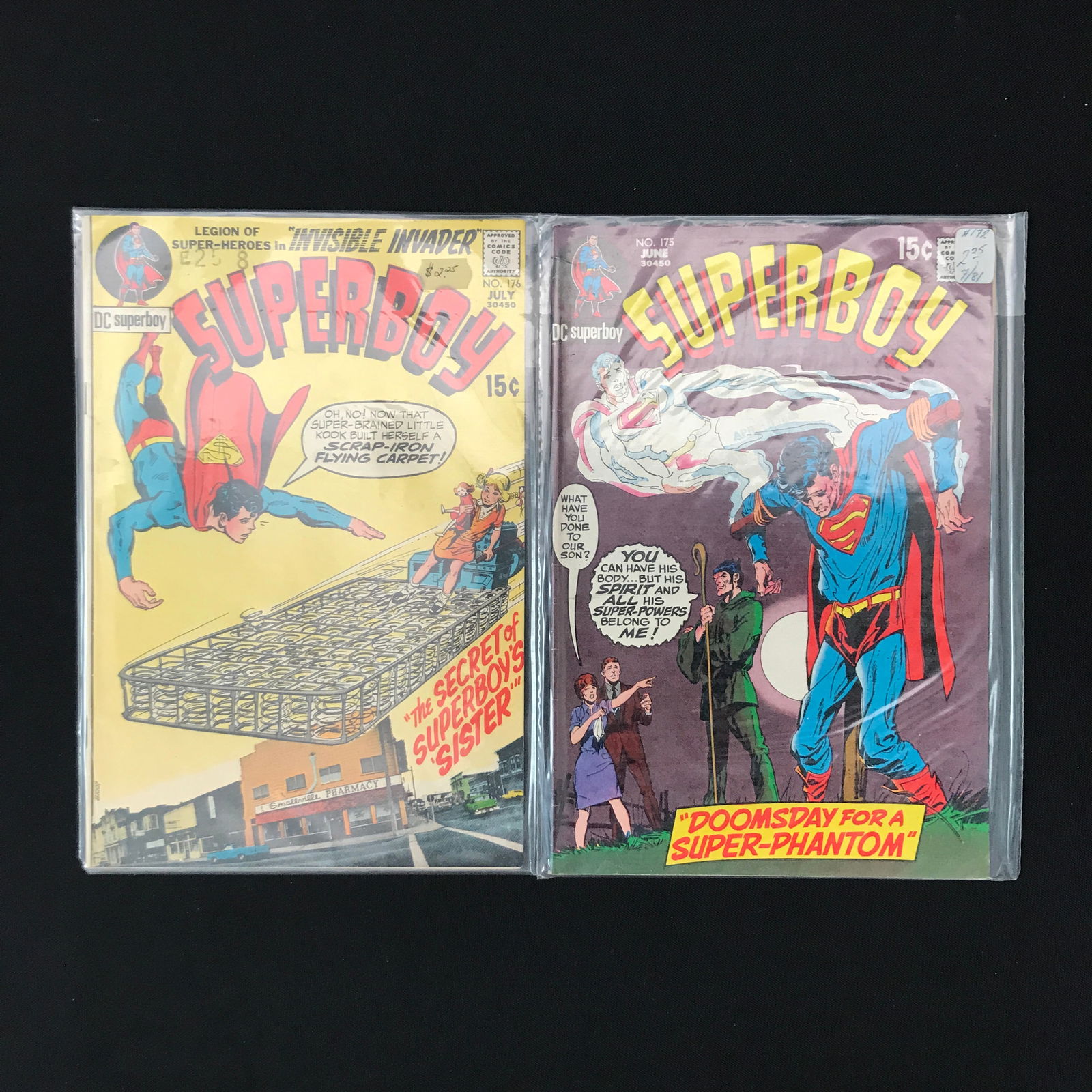 LOT OF 2 SUPERBOY COMICS (DC COMICS) (1 of 1)