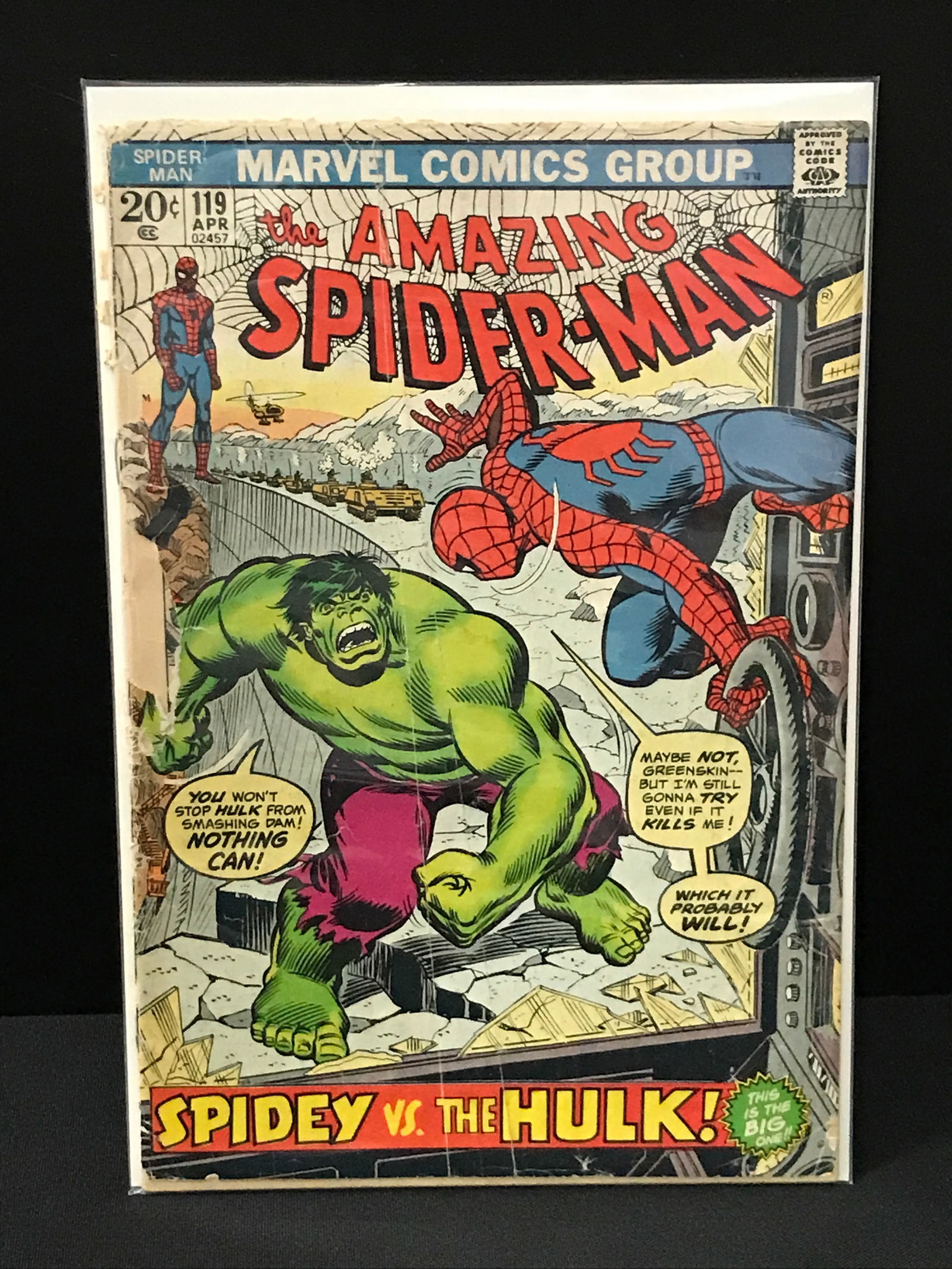 THE AMAZING SPIDERMAN #119 - MARVEL COMICS (1 of 1)