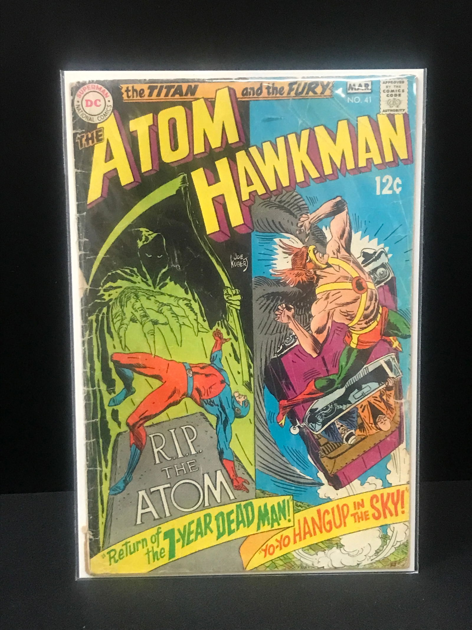 DC COMICS NO.41 THE ATOM AND HAWKMAN (1 of 1)