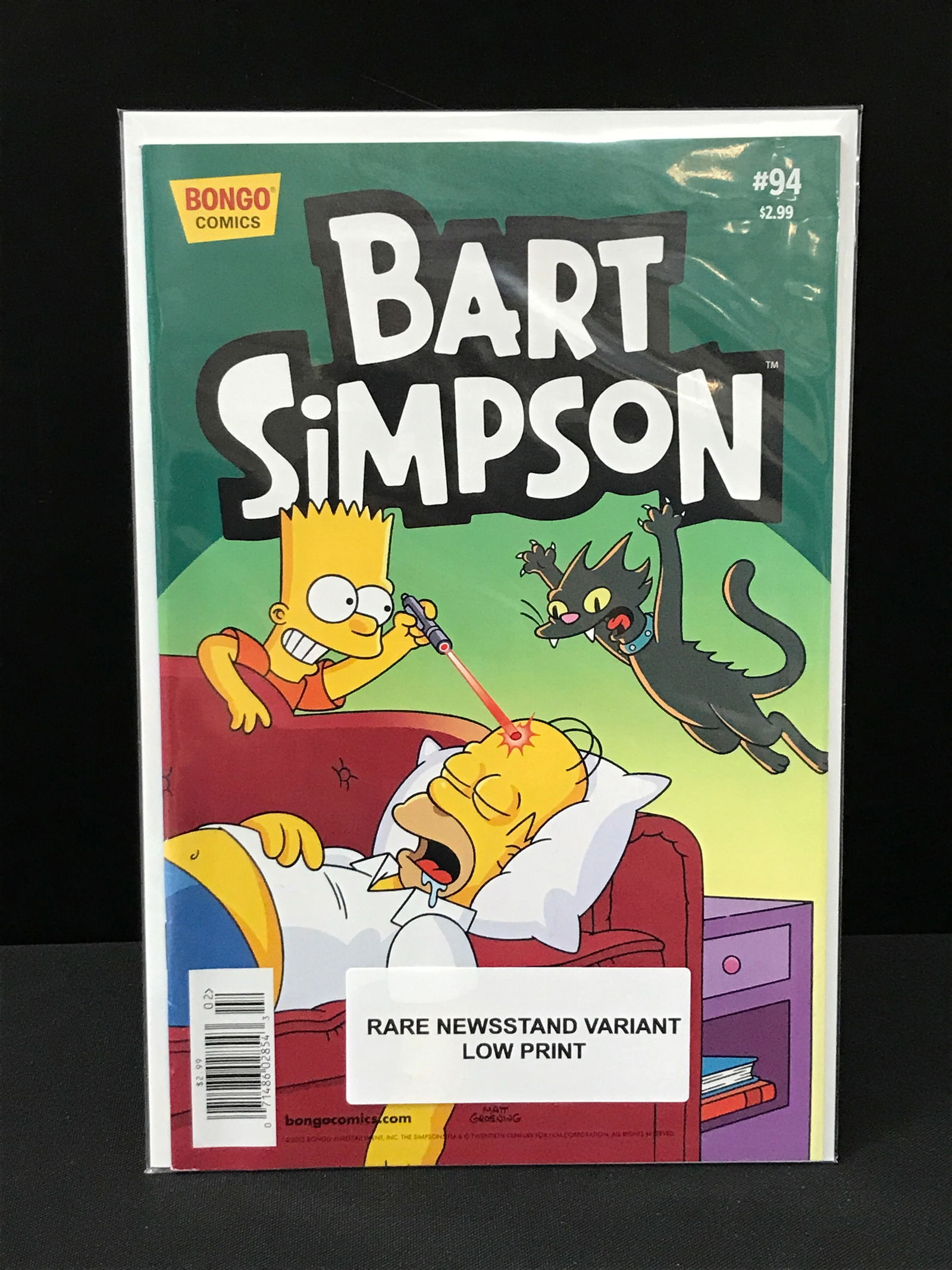 BART SIMPSON #94 - RARE NEWSTAND VARIANT - BONGO COMICS (1 of 1)