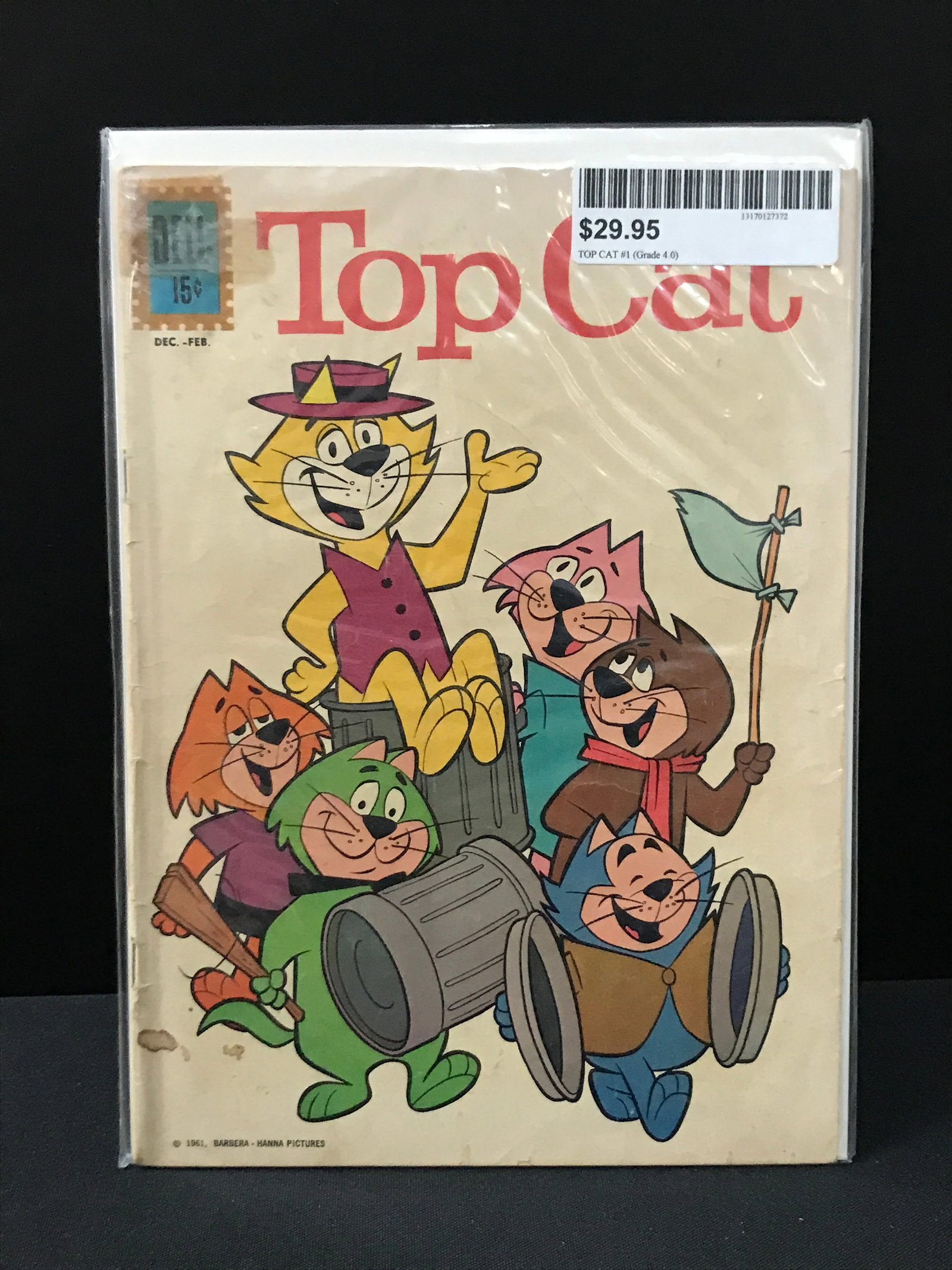 TOP CAT #1 - HANNAH BARBARA COMICS: Prices are in Canadian dollars