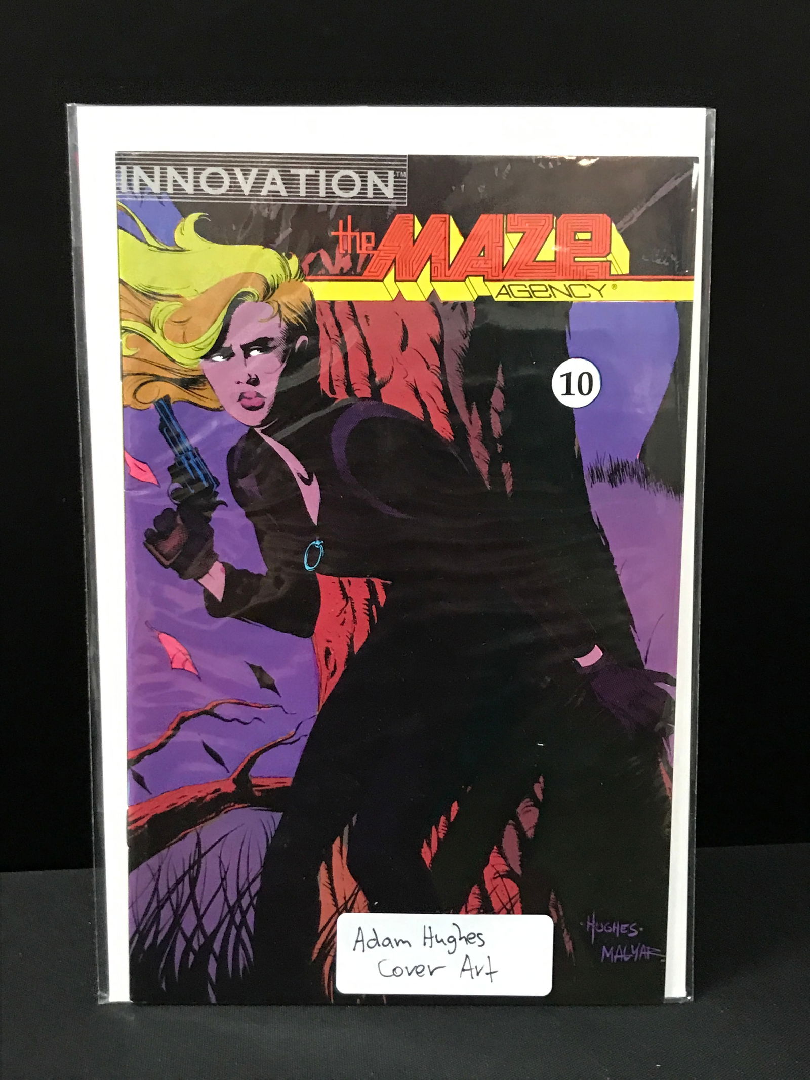 THE MAZE AGENCY #10 - INNOVATION COMICS: Prices are in Canadian dollars