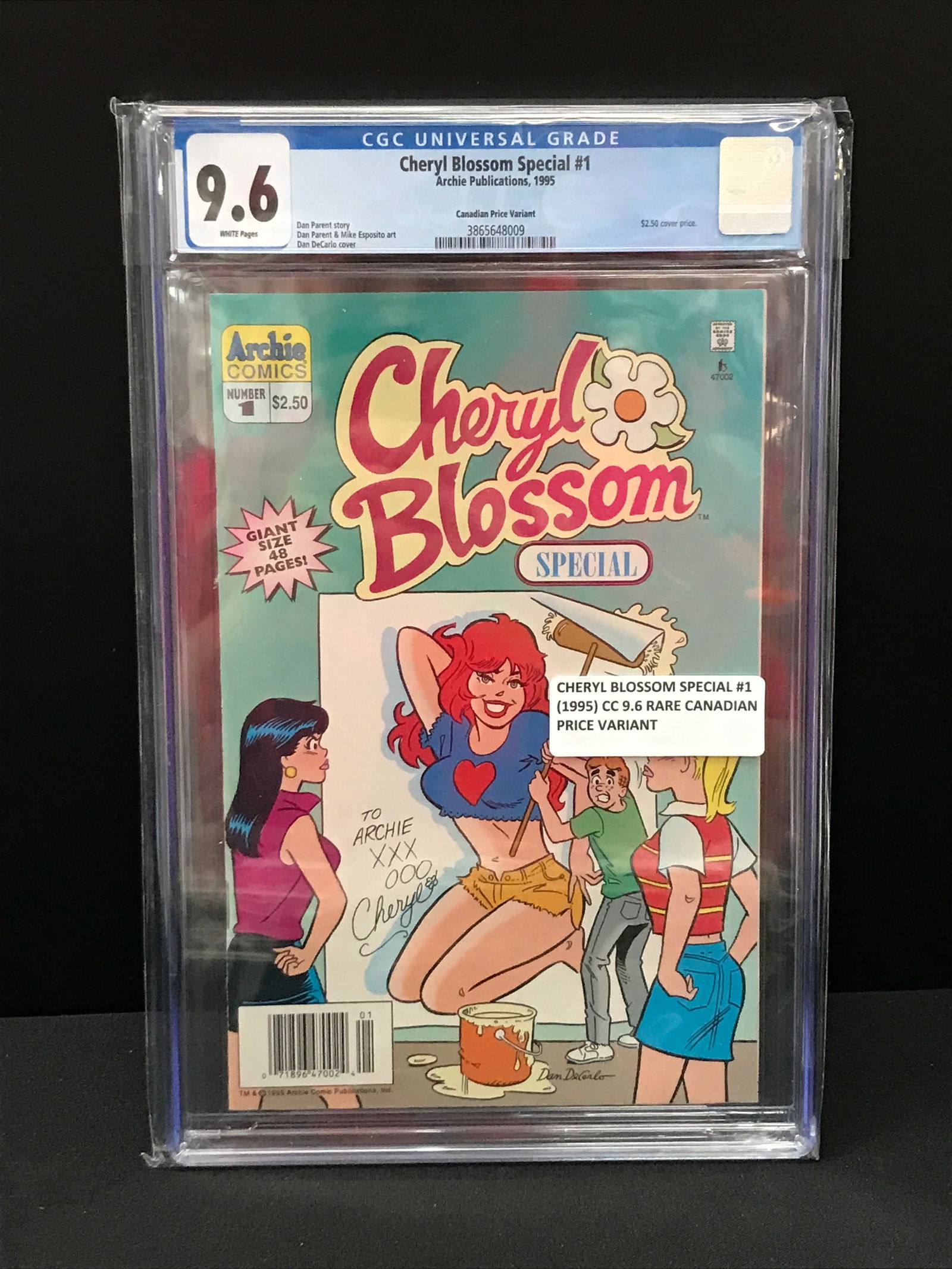 ARCHIE COMICS NO.1 CHERRY BLOSSOM CGC GRADED 9.6 (1 of 1)