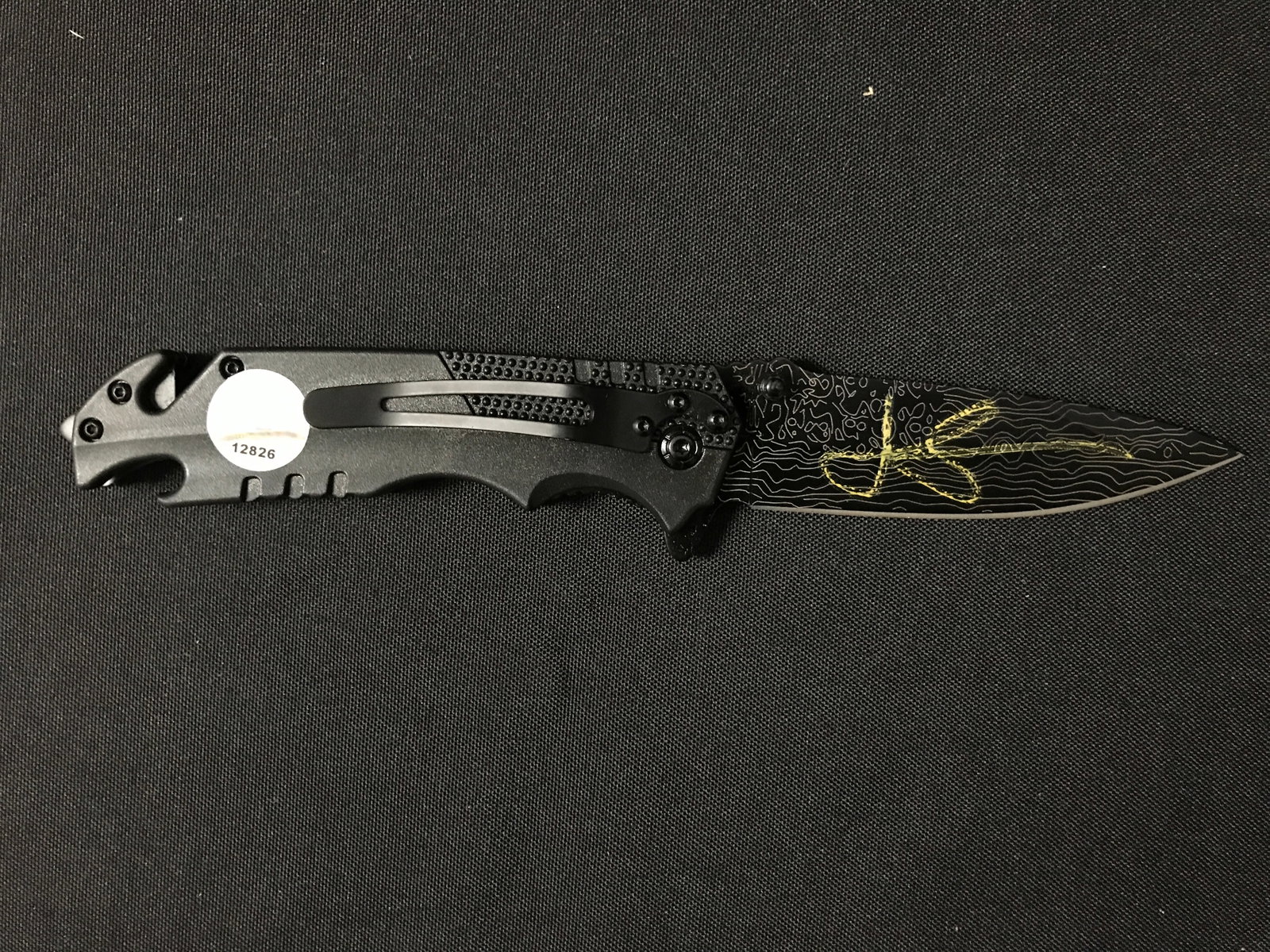 JASON STATHAM SIGNED EXPENDABLE KNIFE KB AUTHENTICS COA: Prices are in Canadian dollars