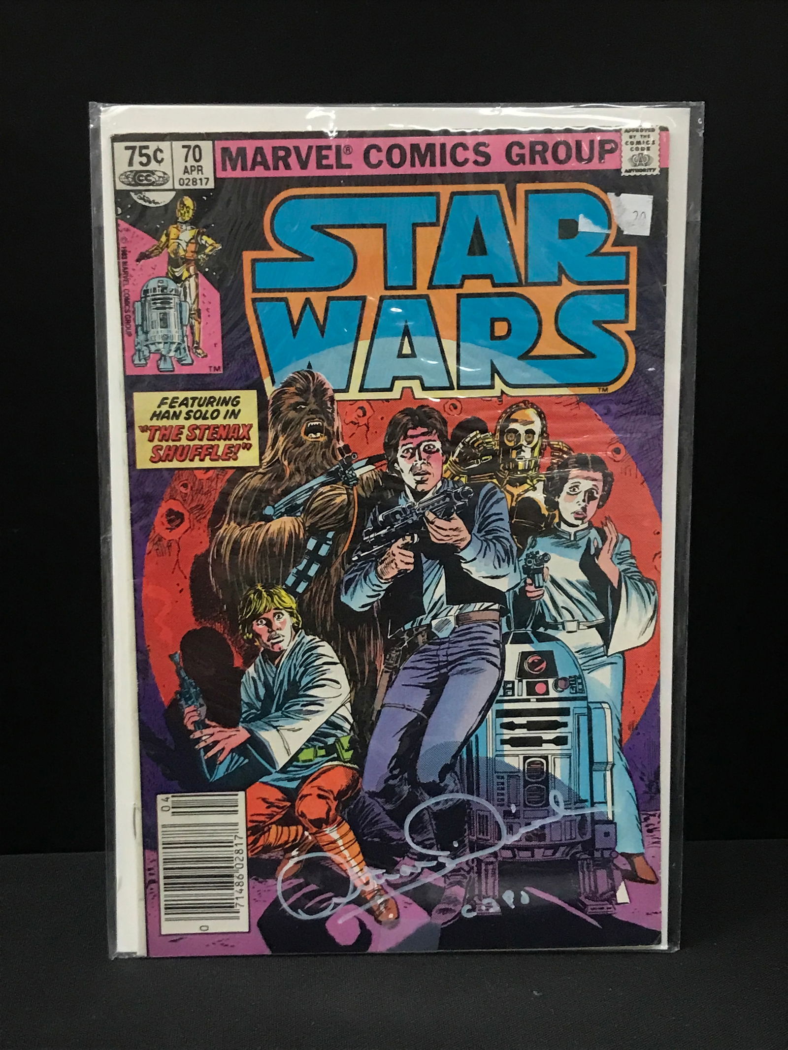 ANTHONY DANIELS SIGNED STAR WARS COMIC - WWOC COA (1 of 1)