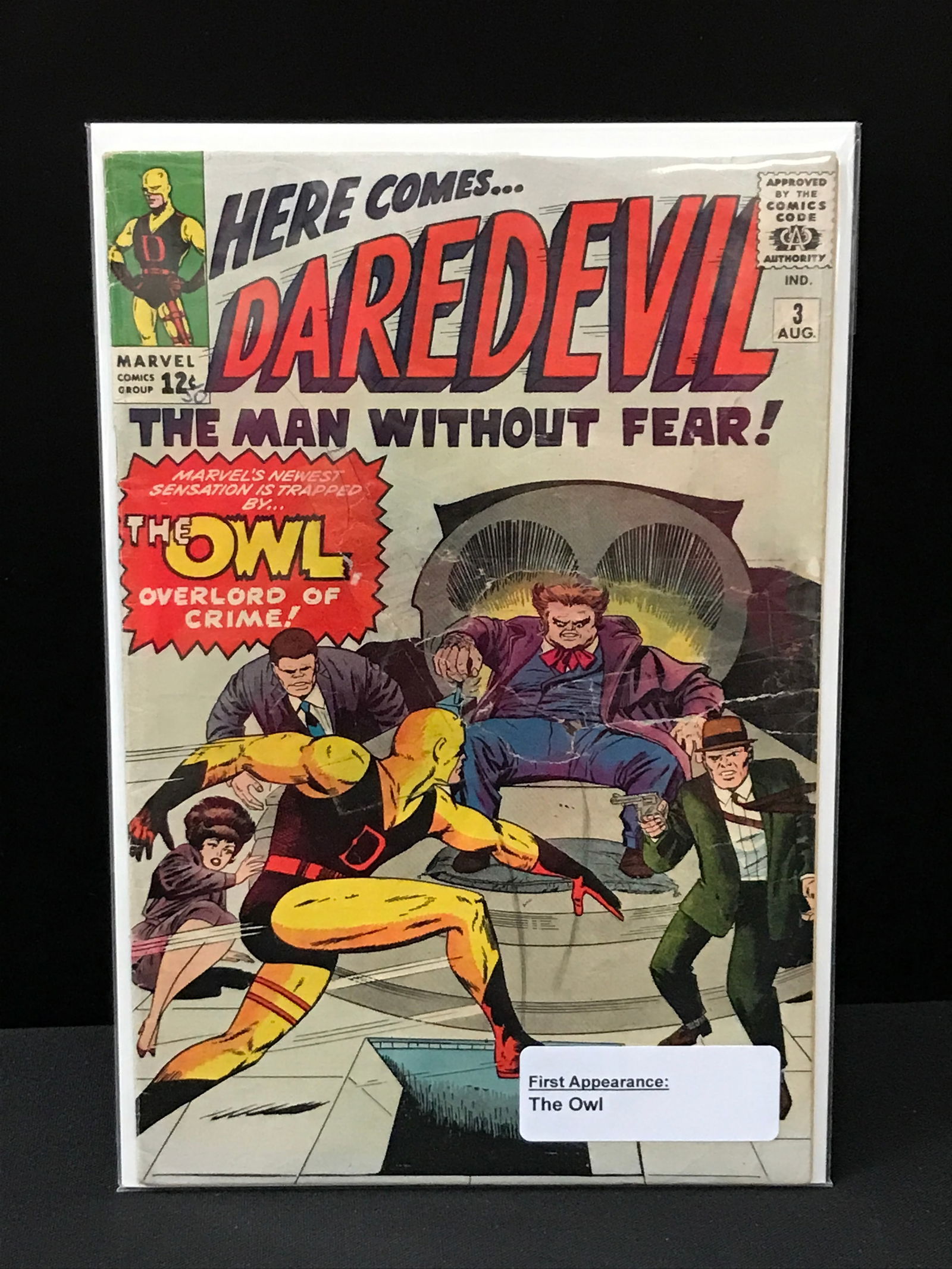 MARVEL COMICS NO.3 DAREDEVIL (1 of 1)