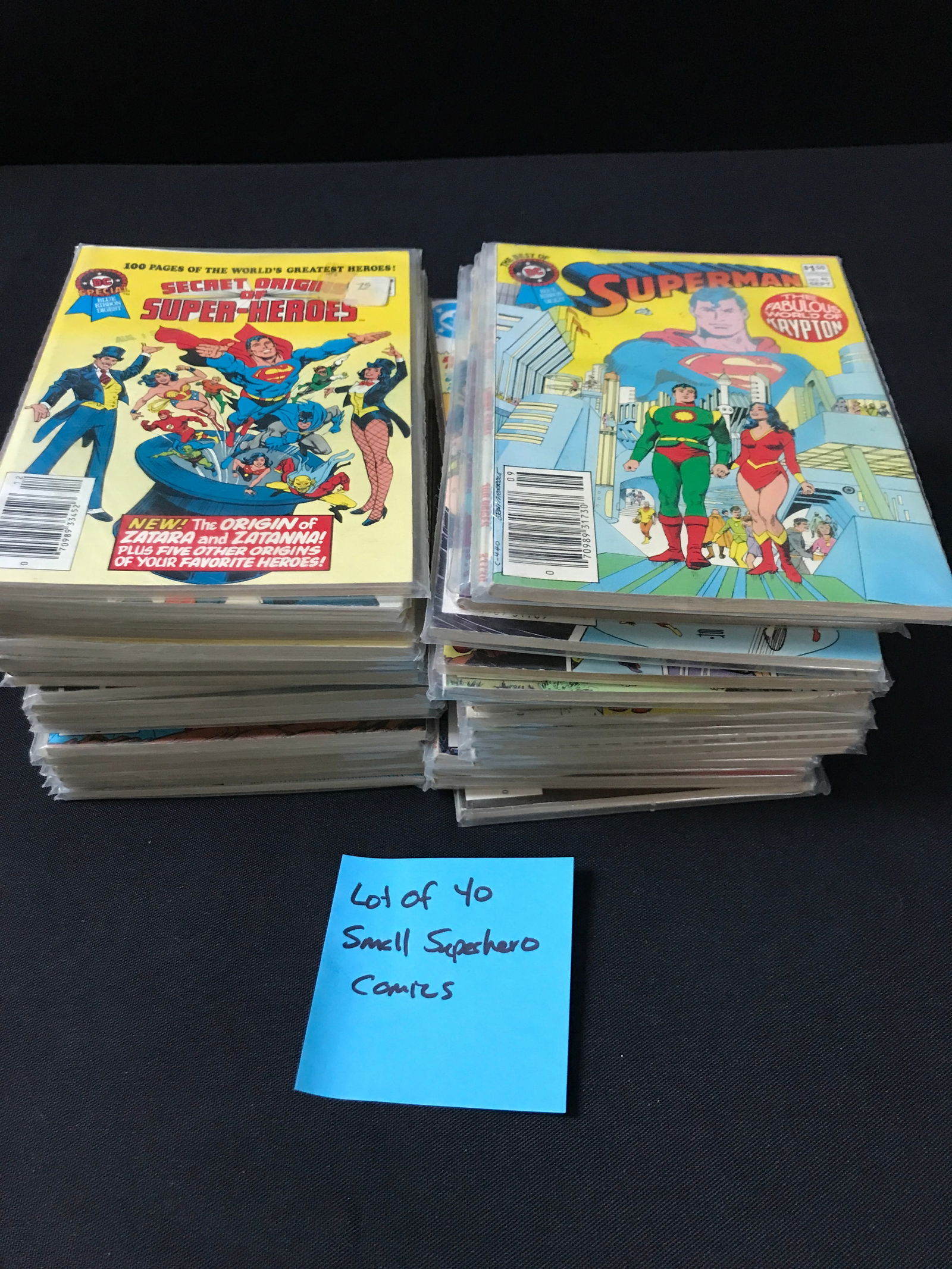LOT OF 40 VARIOUS SUPER HERO COMICS (1 of 1)