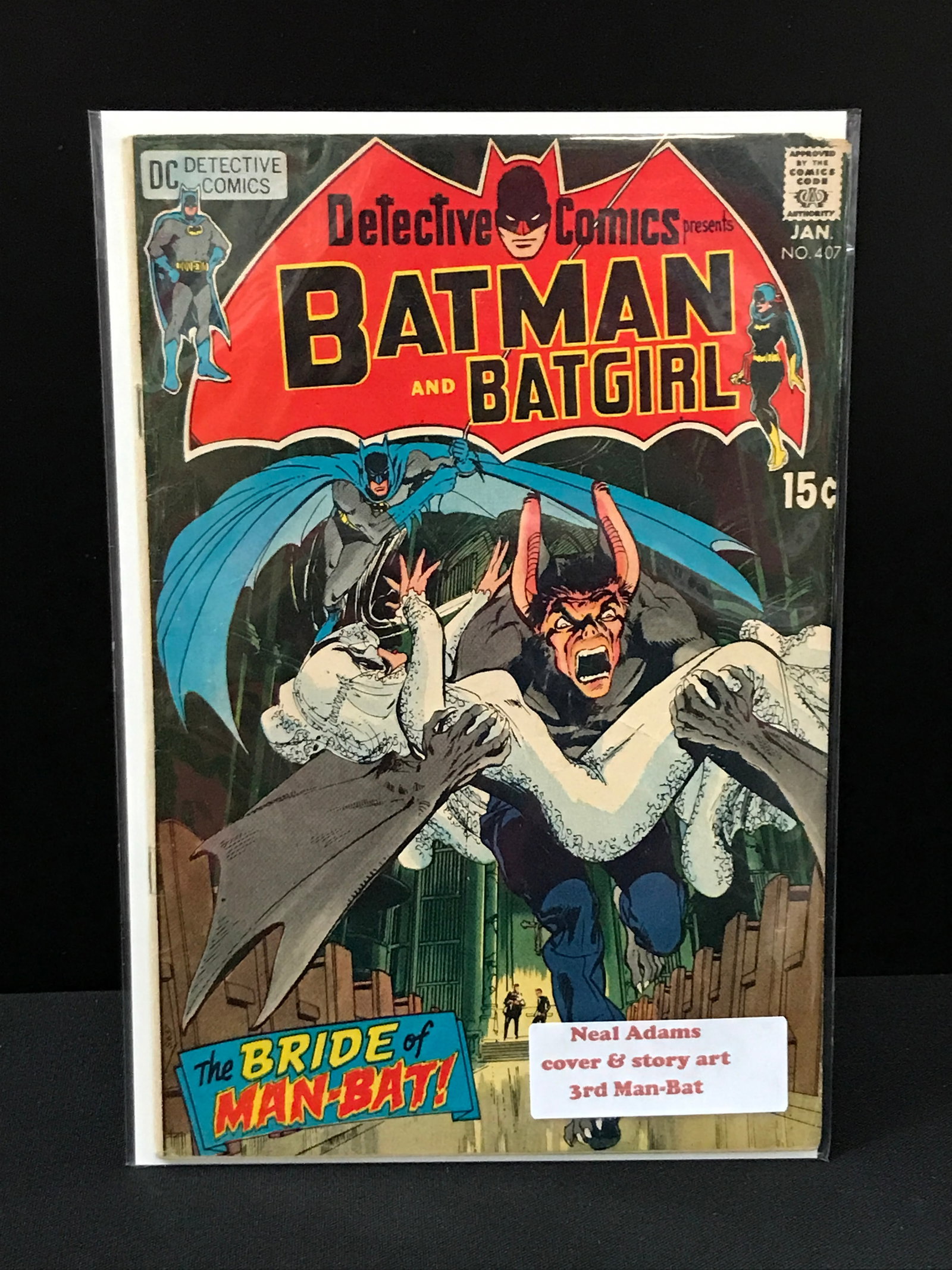 DC COMICS NO.407 BATMAN AND BATGIRL: Prices are in Canadian dollars