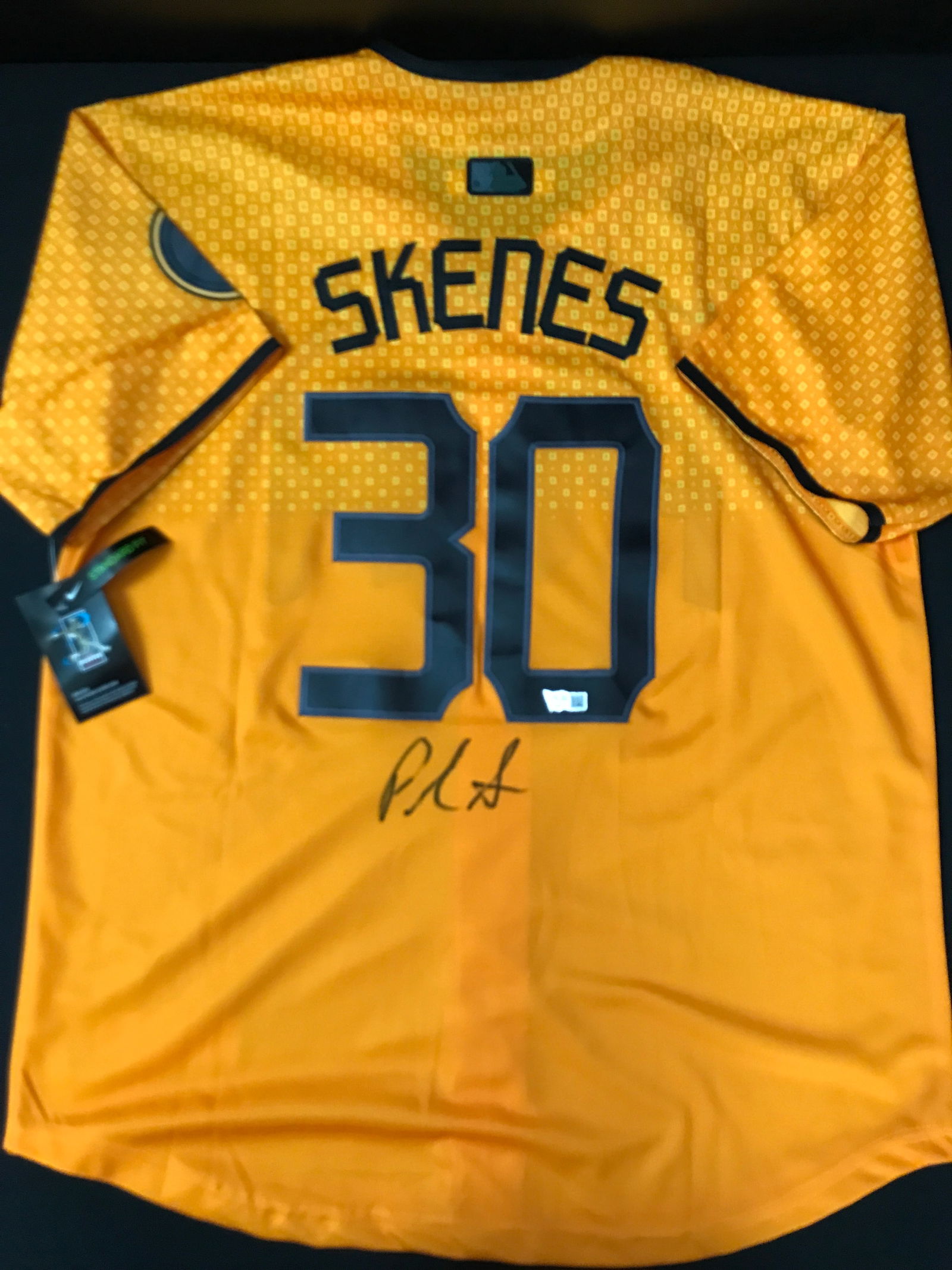 PAUL SKENES SIGNED PITTSBURGH PIRATES JERSEY - ACE COA (1 of 3)