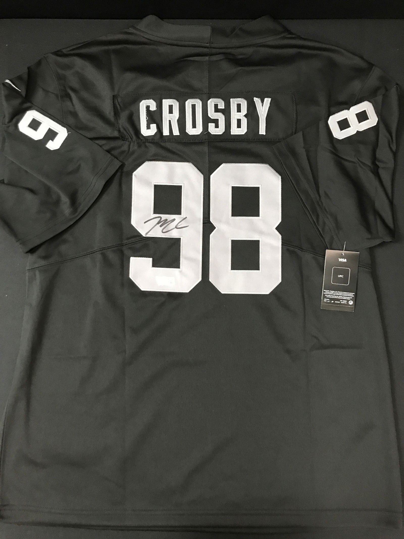 MAX CROBSY SIGNED RAIDERS JERSEY - ACE COA (1 of 3)