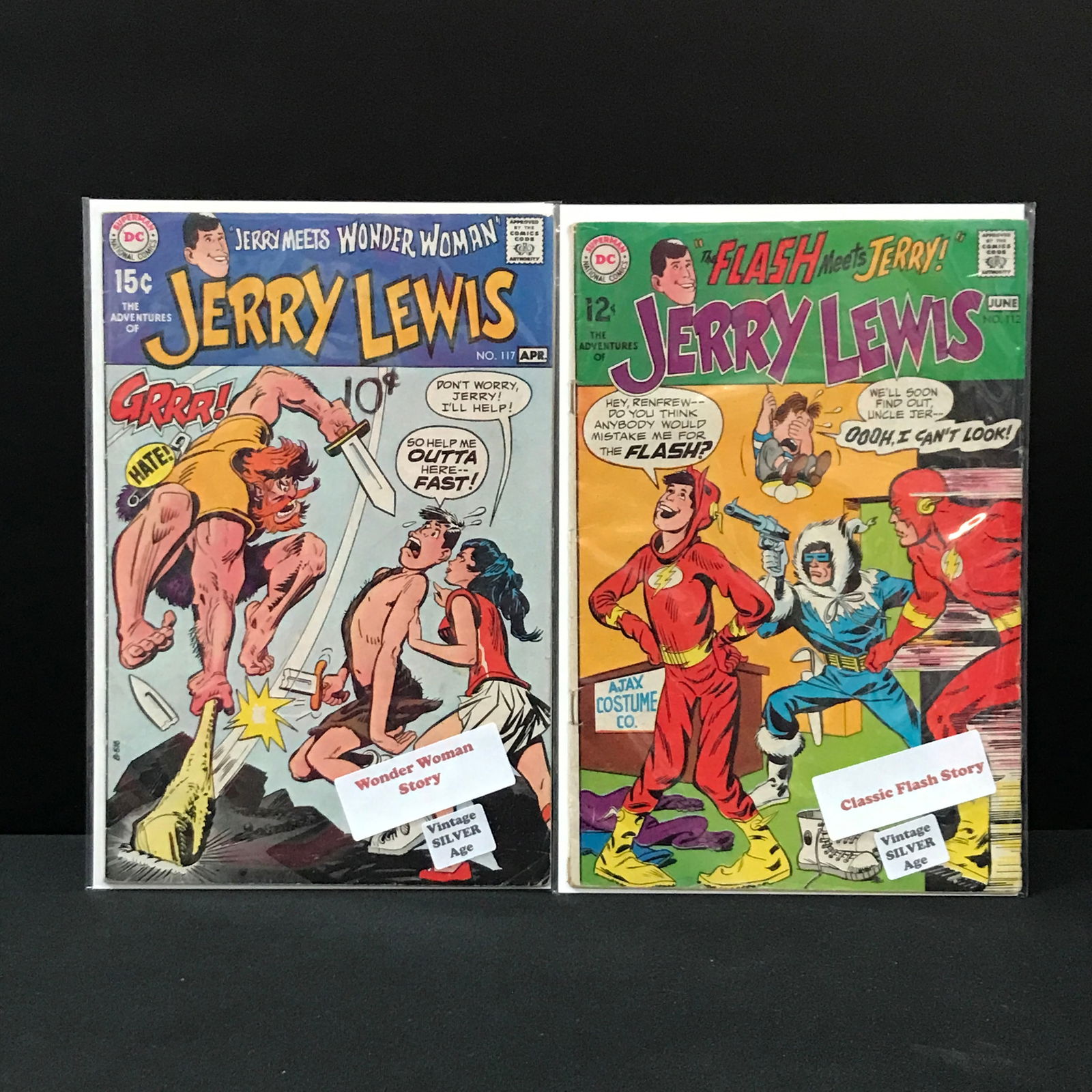 LOT OF 2 JERRY LEWIS COMICS (DC COMICS) (1 of 1)