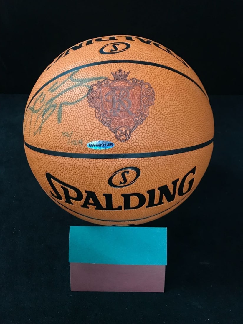 KOBE BRYANT SIGNED LIMITED EDITION INSIGNIA BASKETBALL UPPER DECK COA (1 of 4)