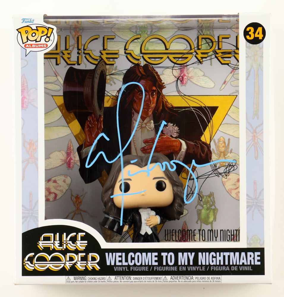 ALICE COOPER SIGNED FUNKO POP! WITH COA (1 of 1)