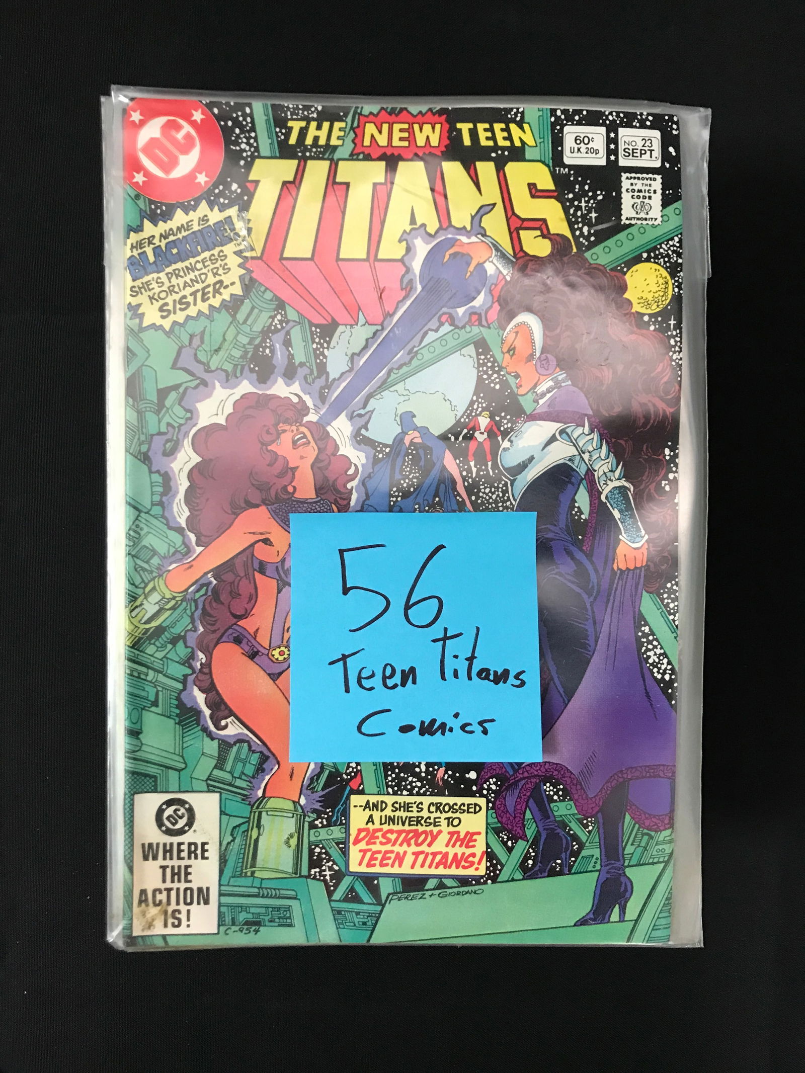LOT OF 56 TEEN TITANS COMICS (1 of 1)