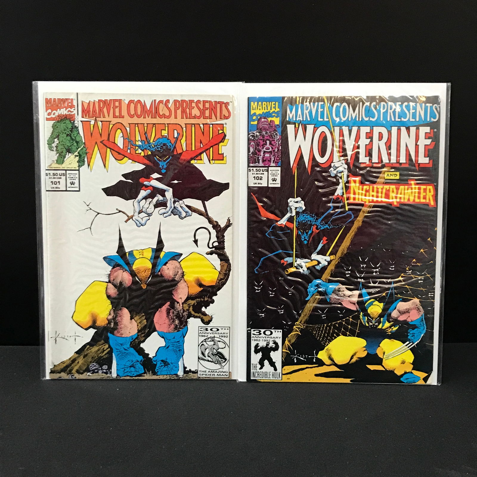 LOT OF 2 WOLVERINE COMICS (MARVEL COMICS) (1 of 1)