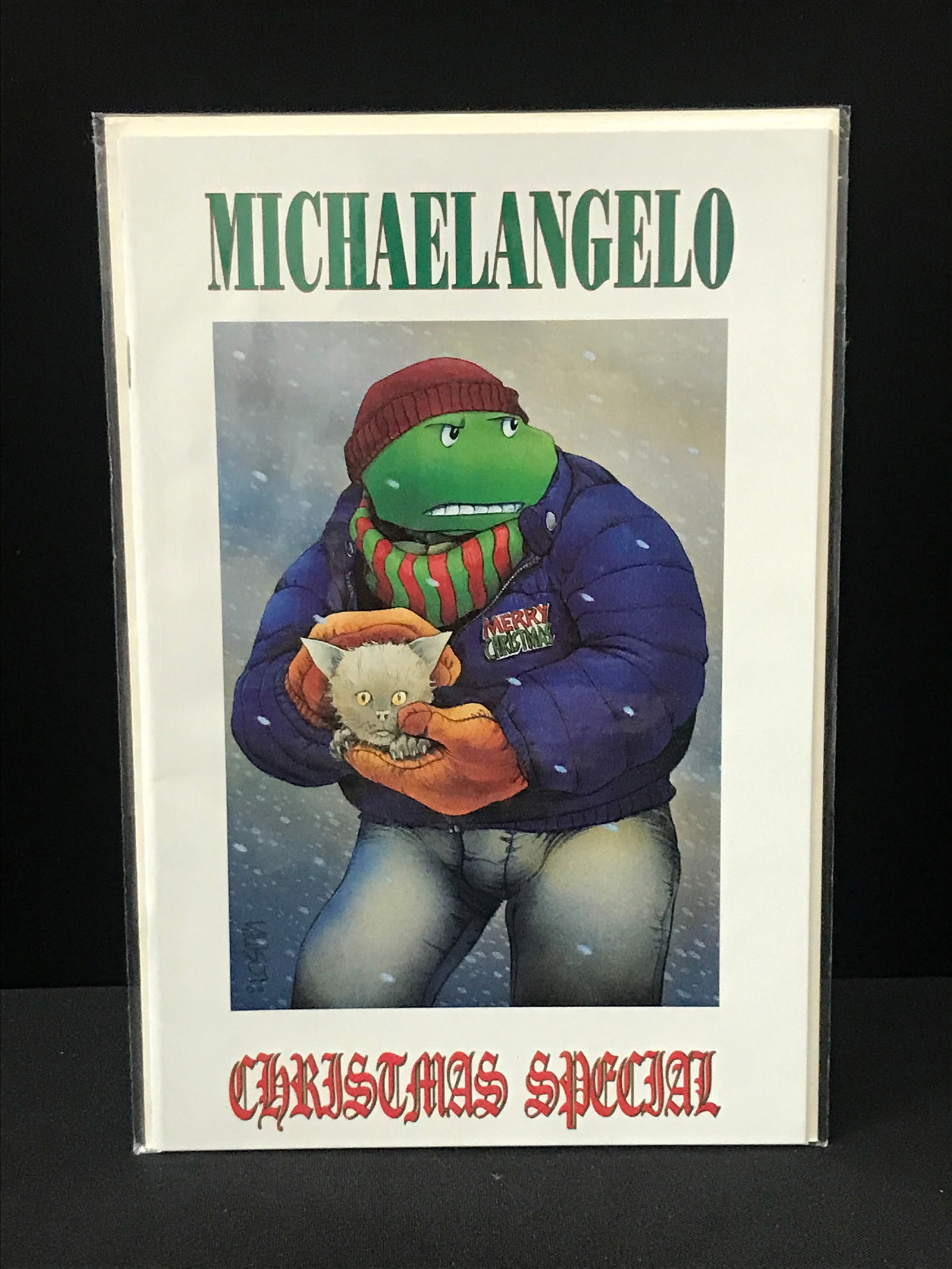 MICHAELANGELO CHRISTMAS SPECIAL COMICS - MIRAGE STUDIOS (1 of 1)