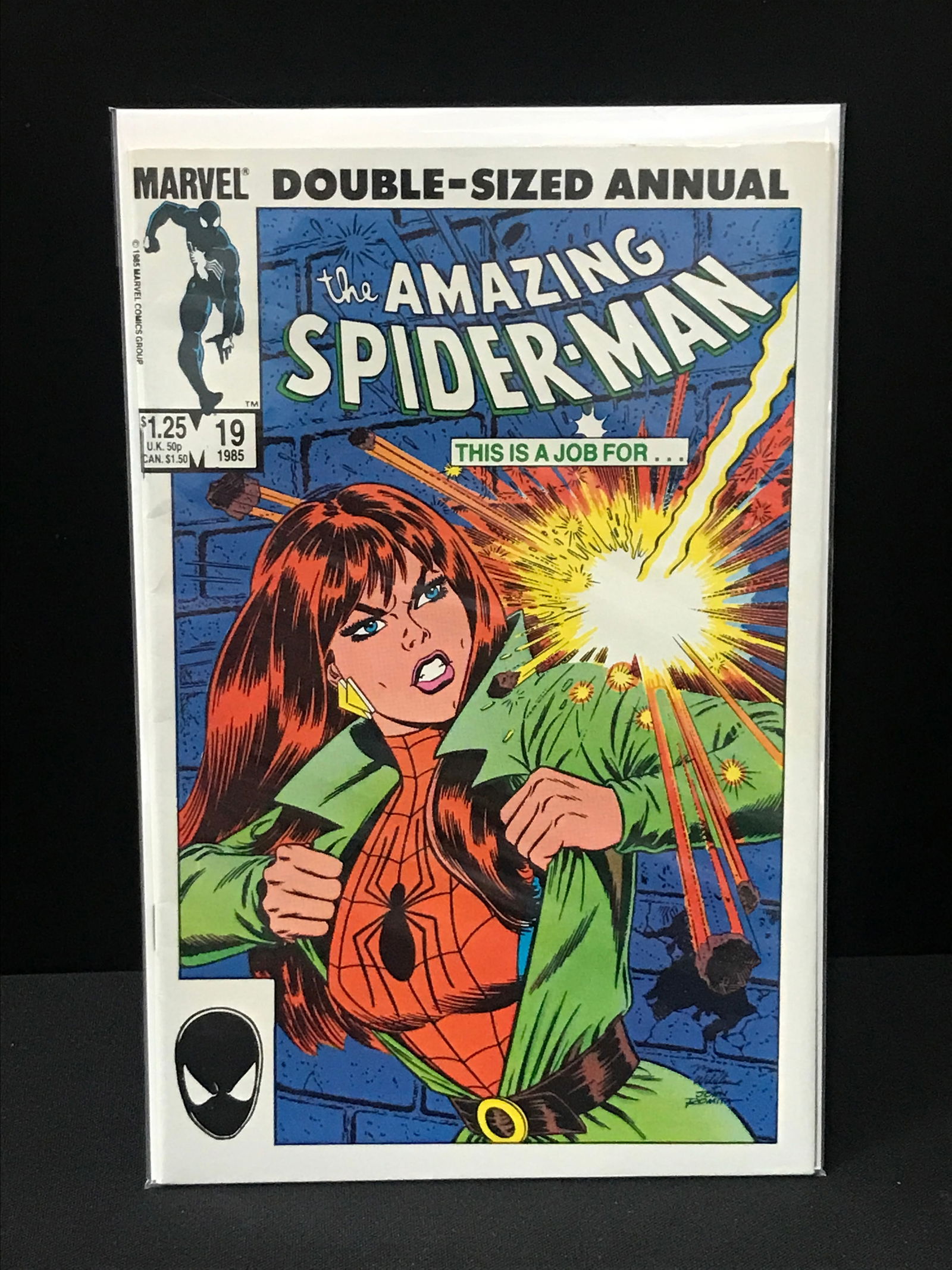 THE AMAZING SPIDERMAN  DOUBLE SIZED ANNUAL #19 - MARVEL COMICS (1 of 1)