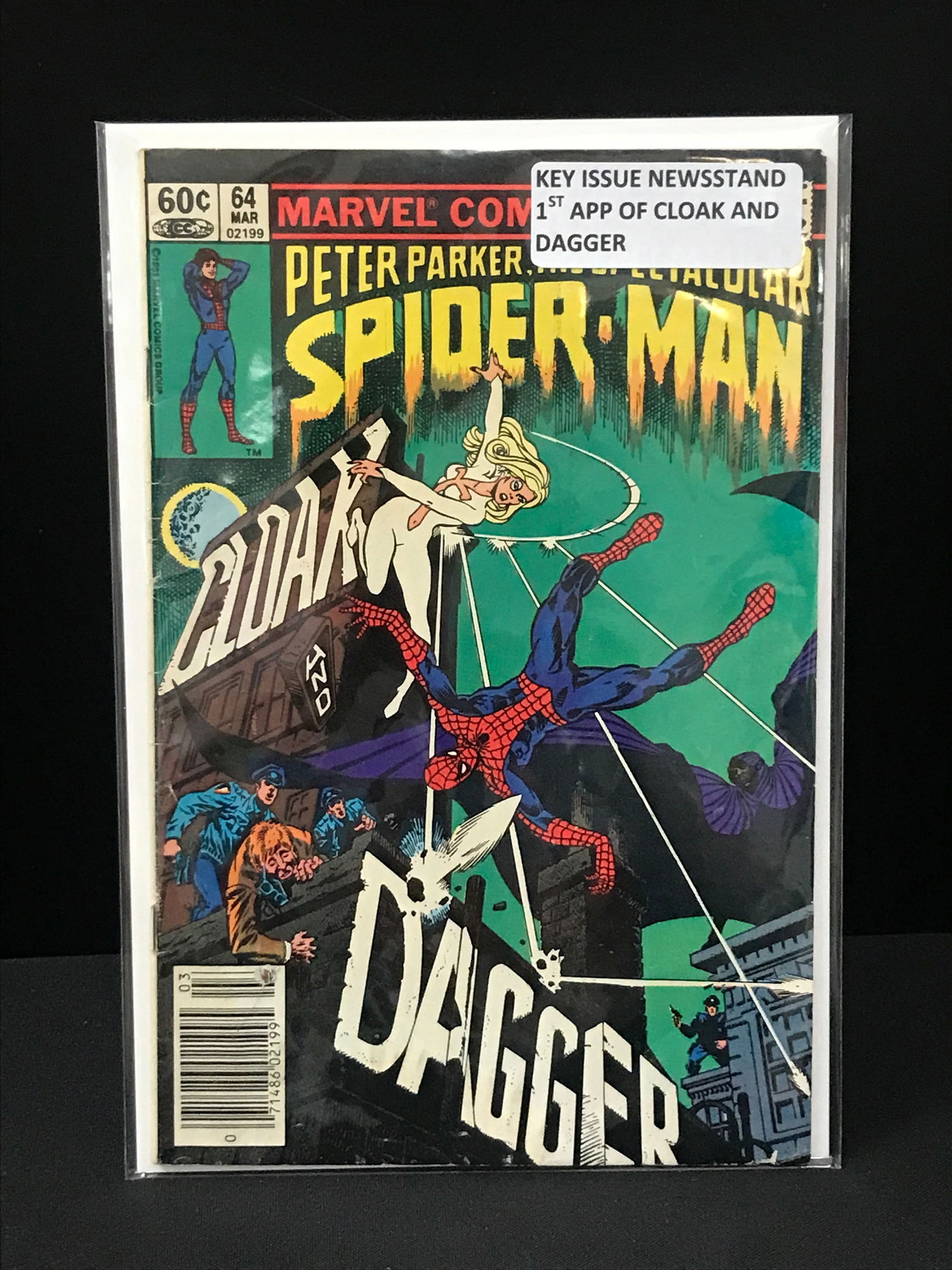 PETER PARKER SPECTACULAR SPIDERMAN #54. 1ST APPEARANCE OF CLOAK AND DAGGER - MARVEL COMICS (1 of 1)