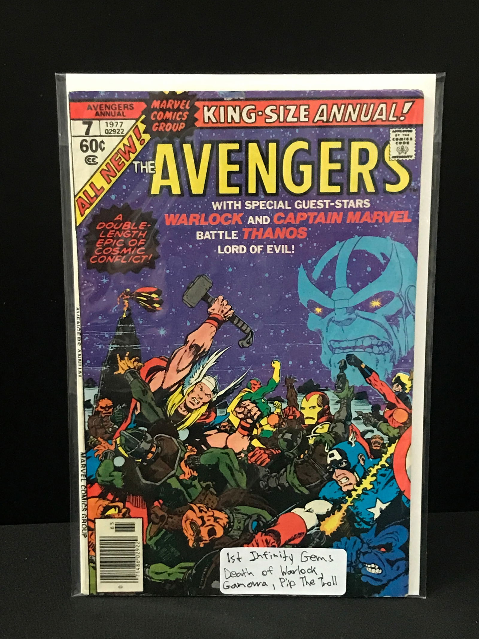 AVENGERS KING SIZED ANNUAL #7 - MARVEL COMICS (1 of 1)