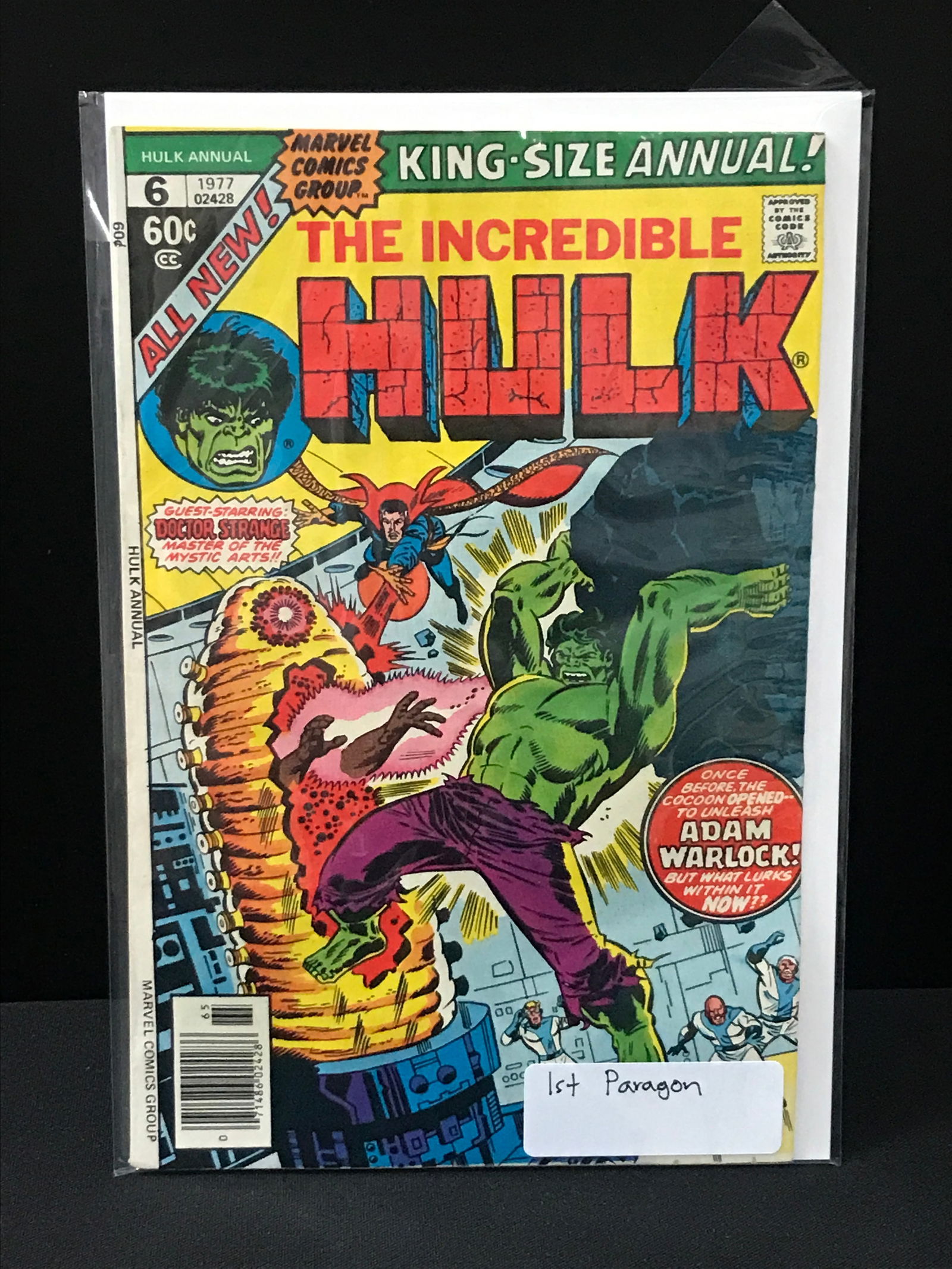 THE INCREDIBLE HULK KING SIZED ANNUAL #6 (MARVEL COMICS) (1 of 1)