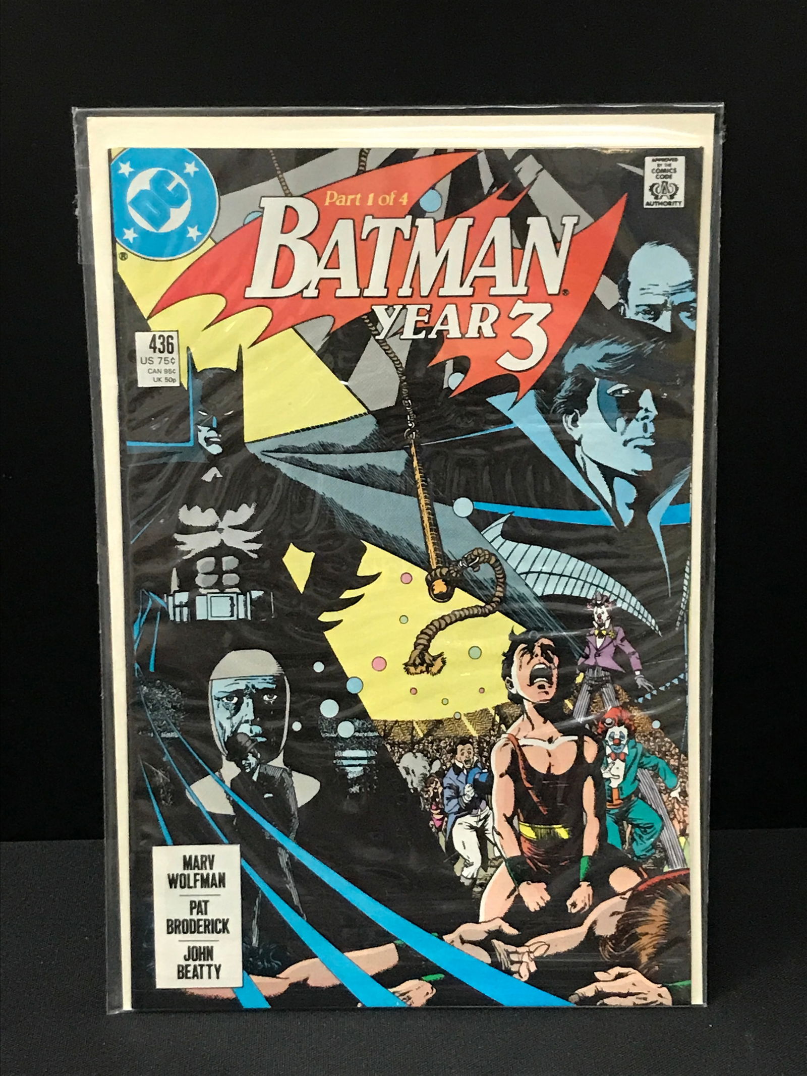 BATMAN YEAR 3 #436 - DC COMICS (1 of 1)